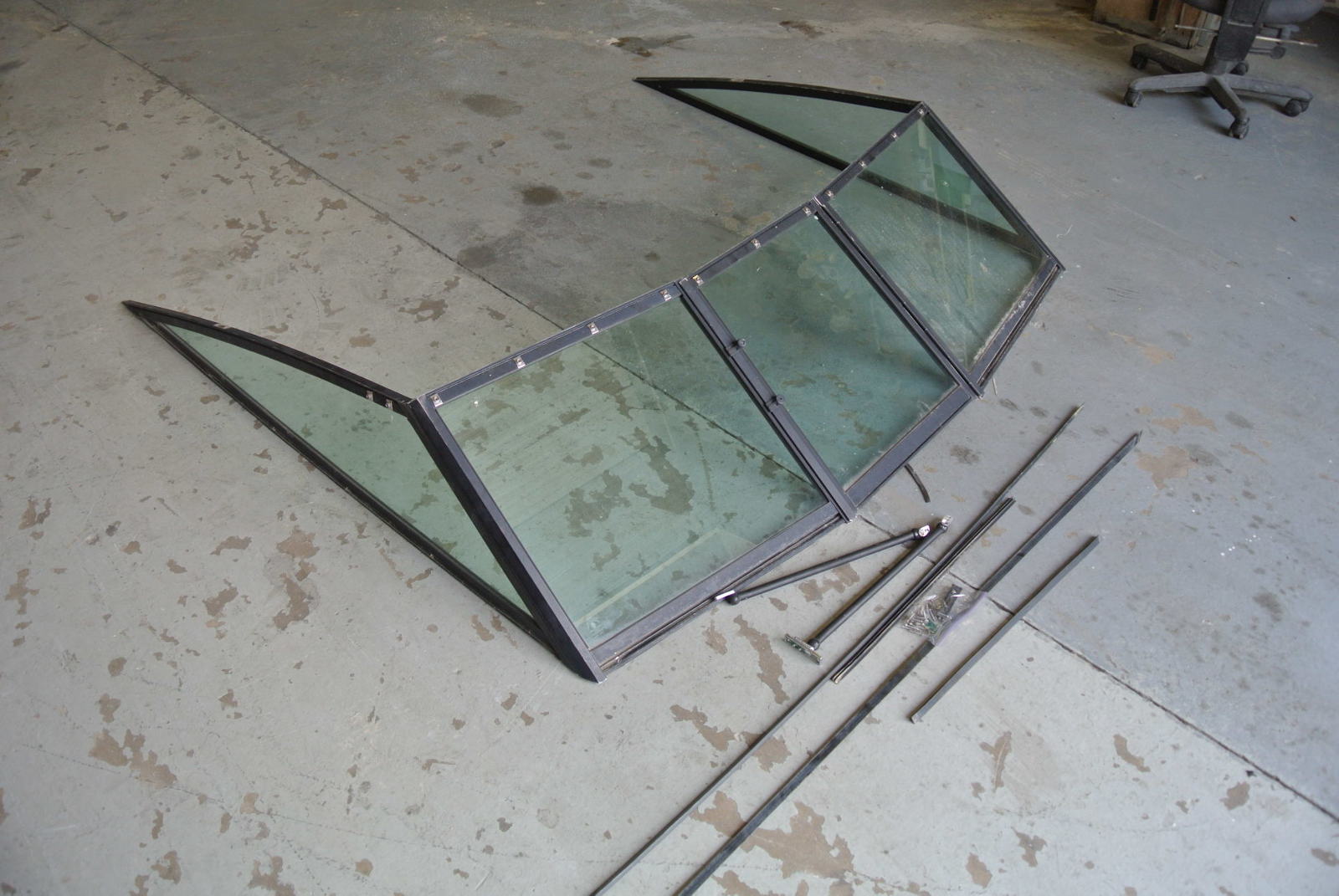 Boat Windshield for 1988 1987 Stratos Bowrider 1700XL Green Bay Propeller & Marine LLC