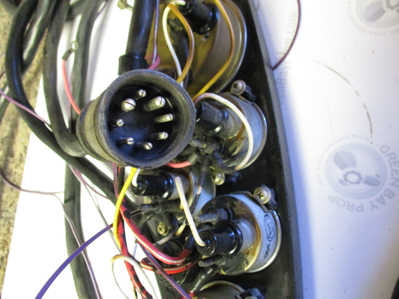 Mercruiser Simrad Trim Gauge Set Up