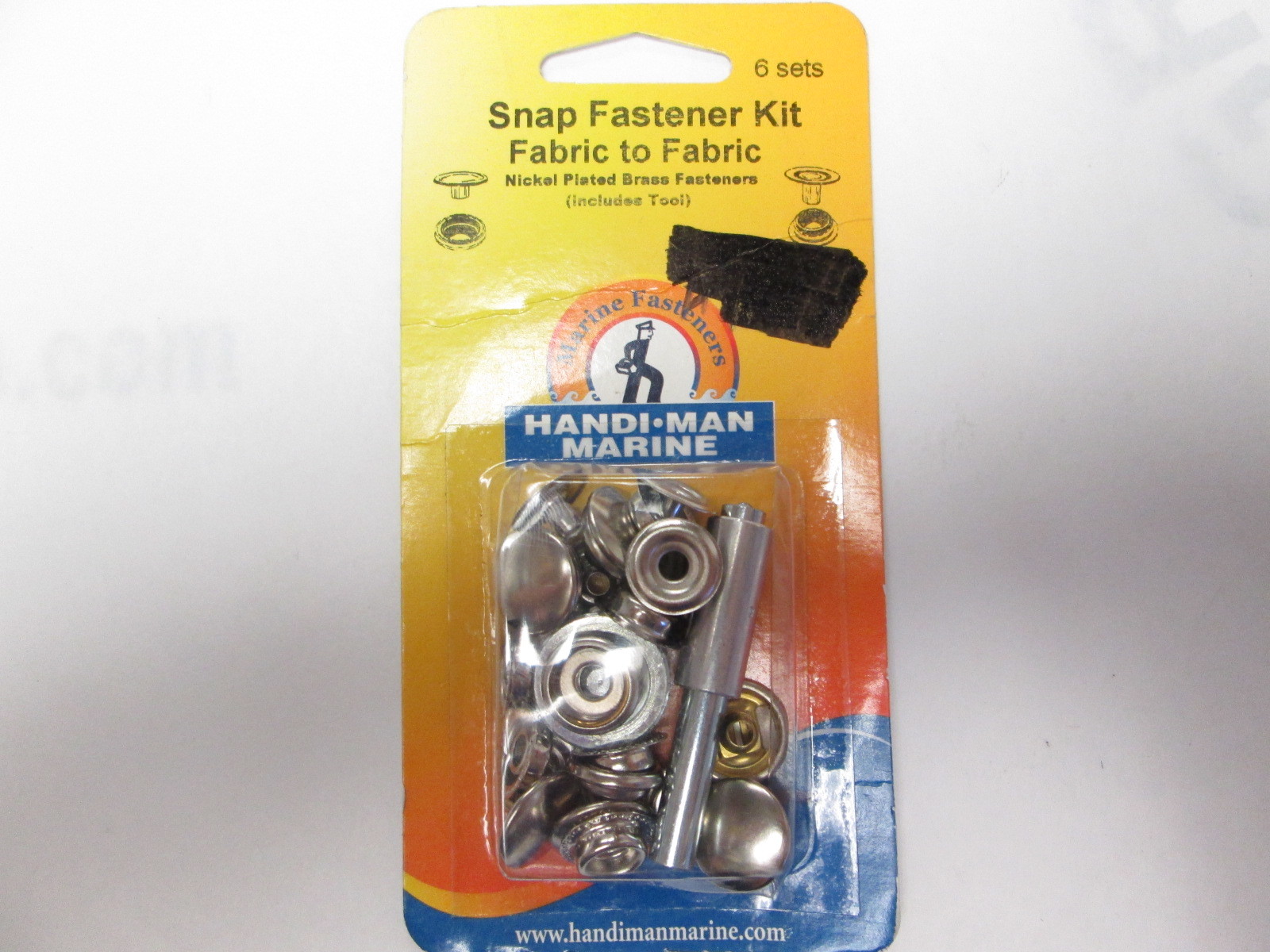 561012 HandiMan Marine Boat Cover Snap Fastener Kit for Fabric to