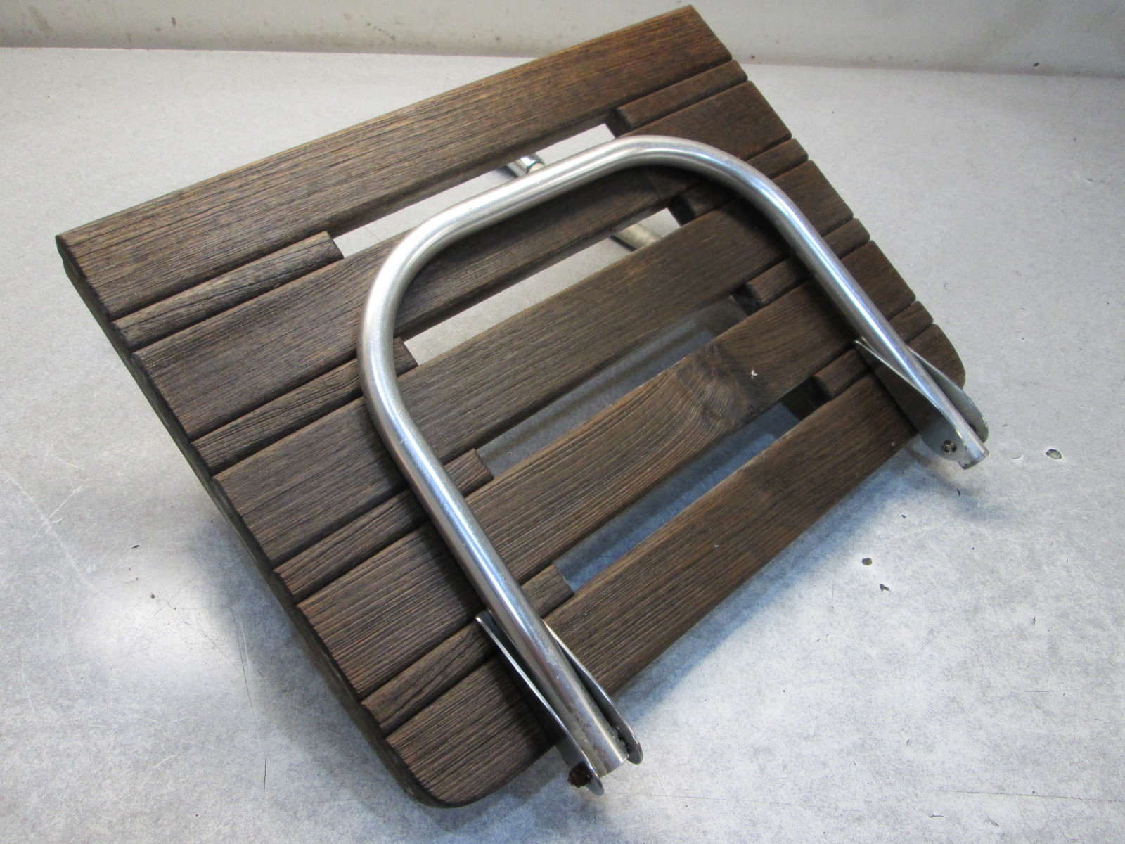 Marine Boat Teak Wood Swim Platform 20.75" x 15.5" & 1 Step Ladder