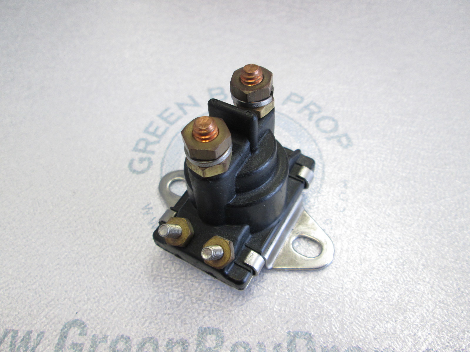 ComponentsPlus Starter Solenoid – For Mercruiser Stern Drive 165-190 3.7L – 12V, 4 Terminal, Replaces 1998404