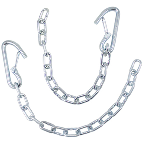6255 22112 DuttonLainson Heavy Duty Trailer Safety Chains 18" Pair