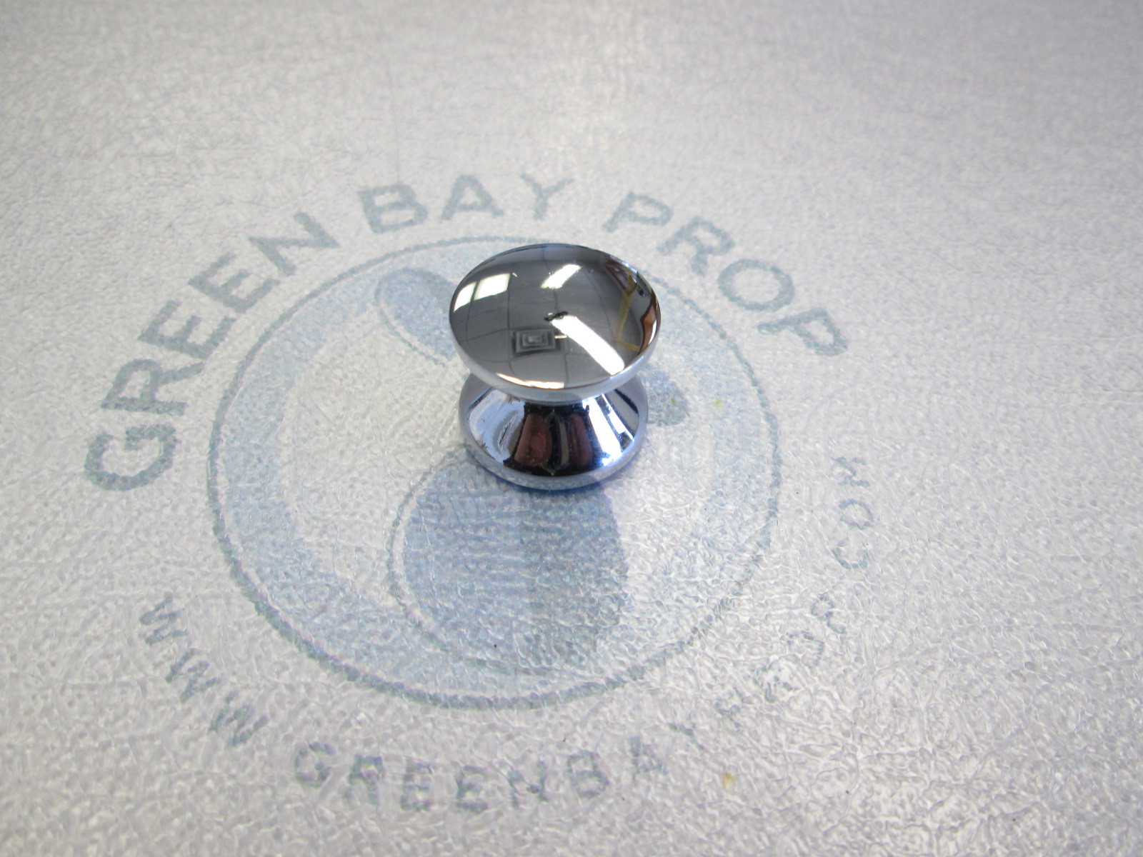 Chaparral Boat Drawer & Push Button Latch Chrome Button ONLY Green Bay Propeller