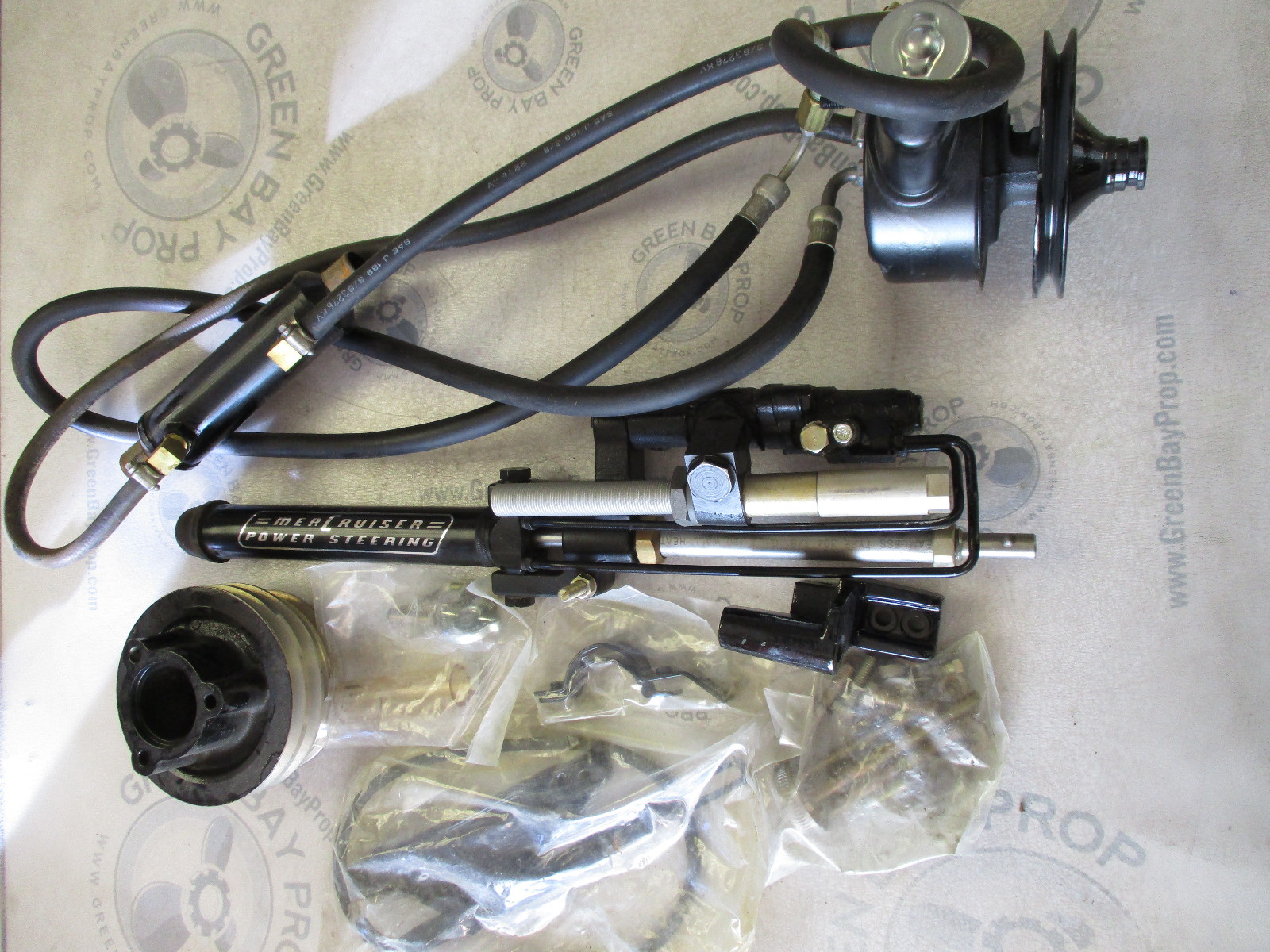 90981A1 Mercruiser Stern Drive Power Steering Pump Relocation Kit
