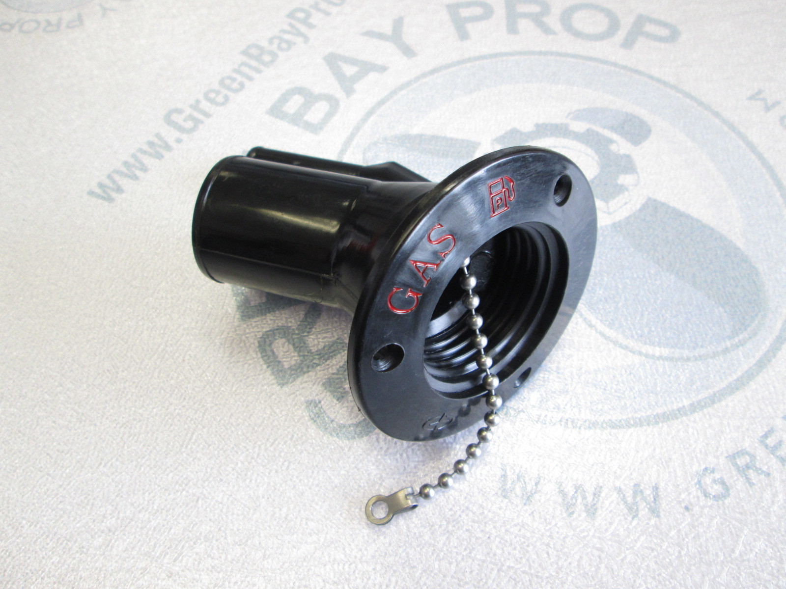 Boat Vented Gas Fuel Filler Tube Angled Green Bay Propeller & Marine LLC