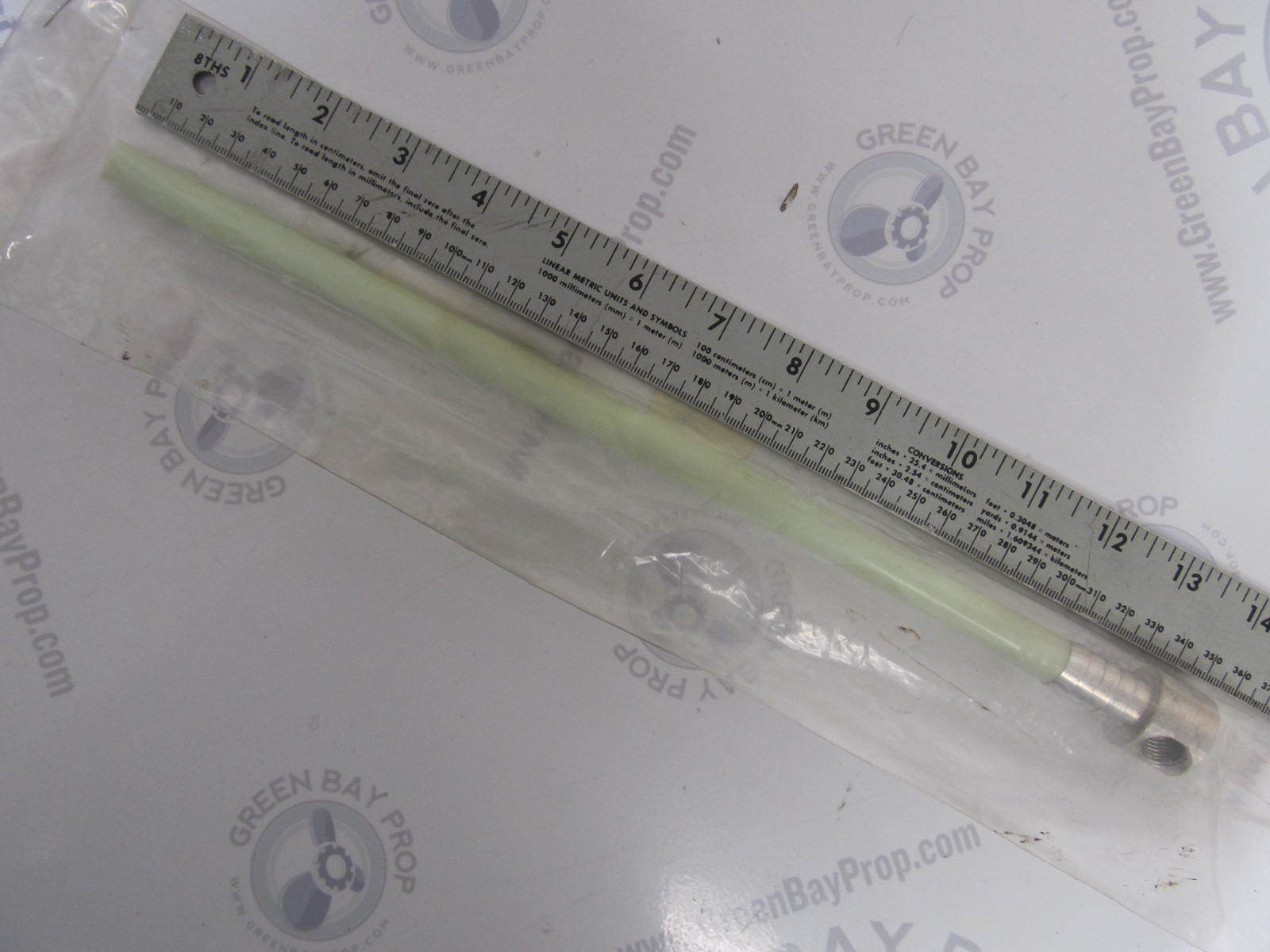 Marine Topside Fuel Tank Withdrawal, 13"L with Barbed Round End Fitting