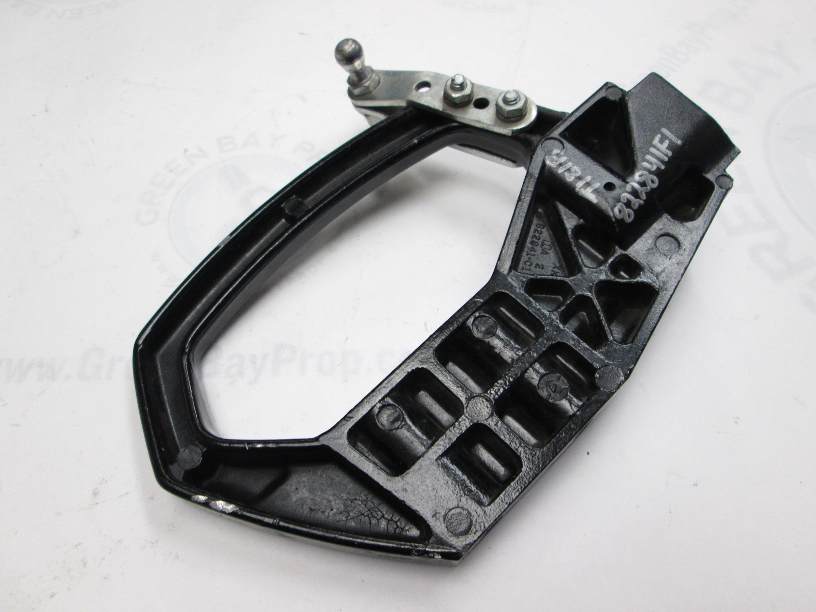 822841F 1 Mercury Mariner Outboard Steering Arm Bracket 19992006