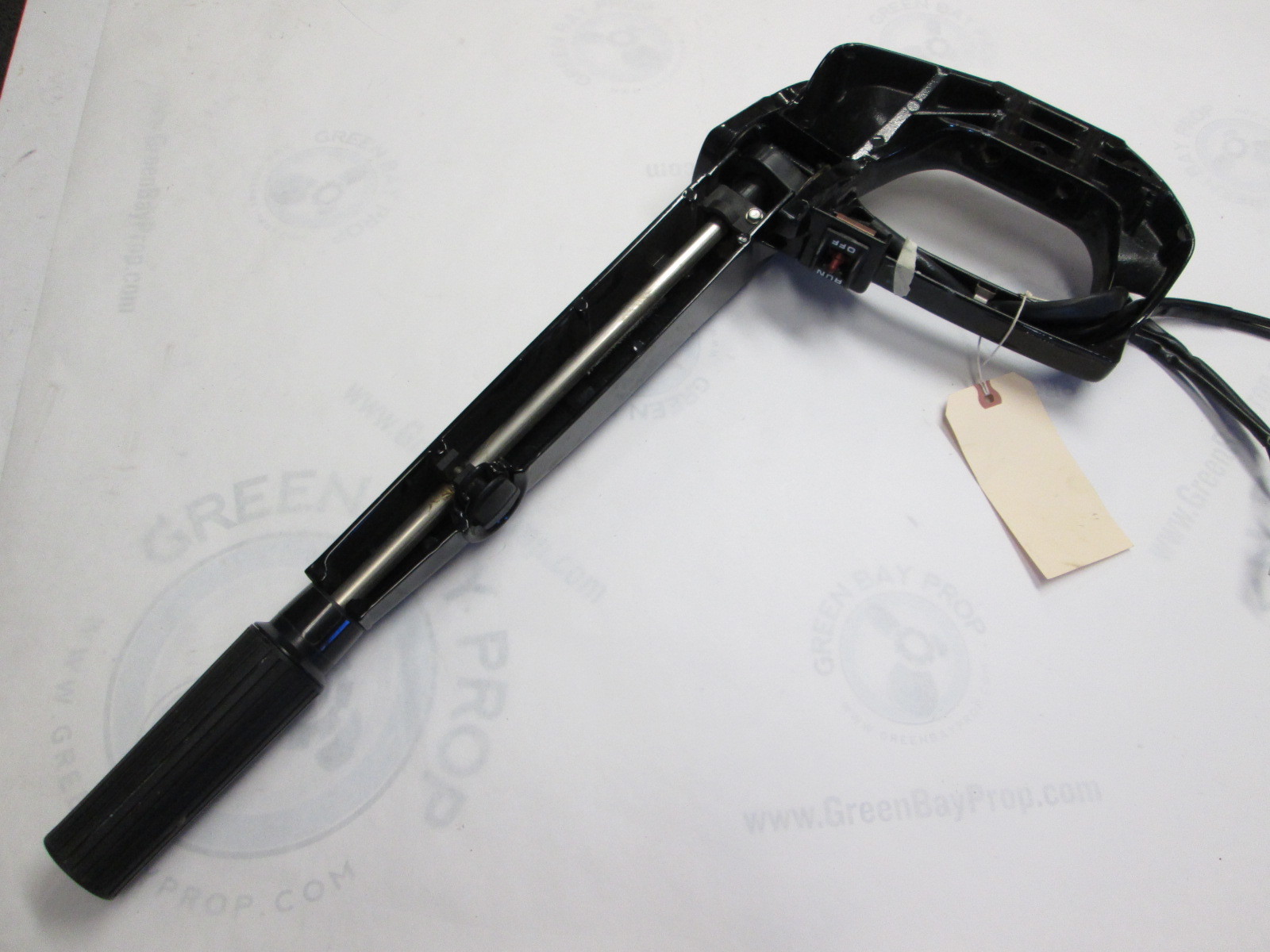 828813A6 Mercury Mariner 40 50 Hp 3 Cyl Outboard Steering Tiller Handle