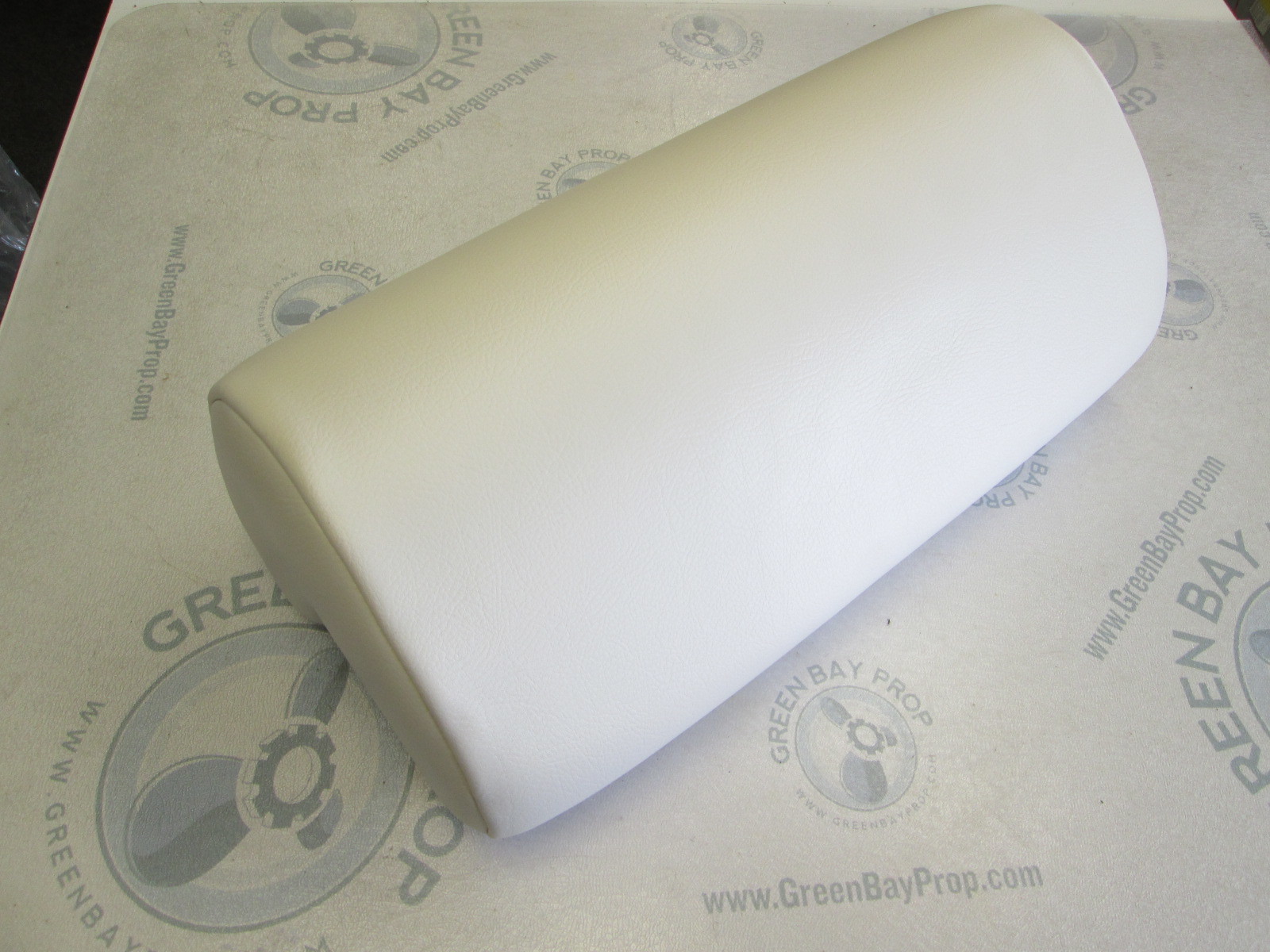 Boat Seat Cushion White Vinyl Back Rest Console Cushion eBay