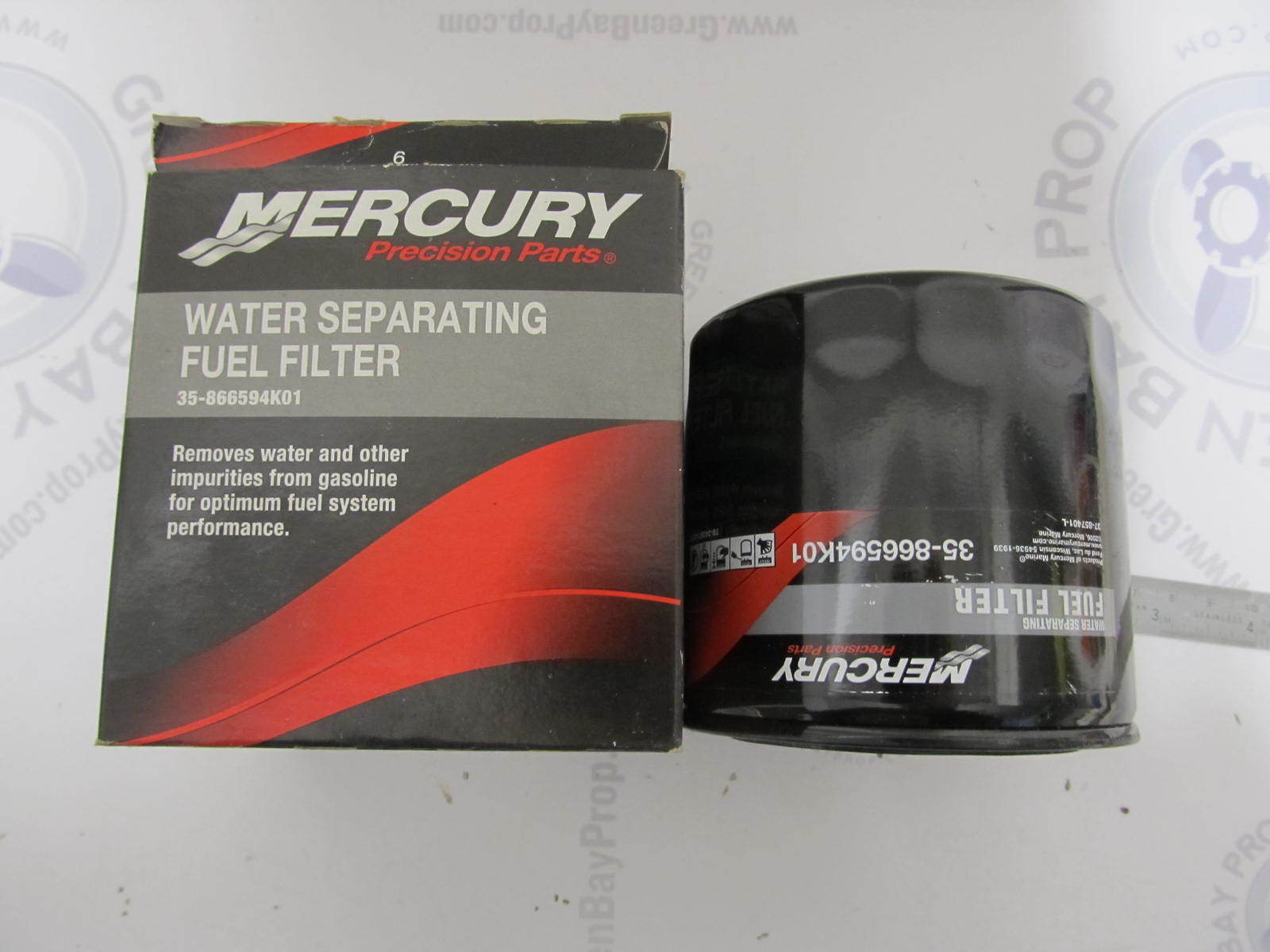 35866594K01 SpinOn Water Separating Fuel Filter Fits Mercruiser 1.6L