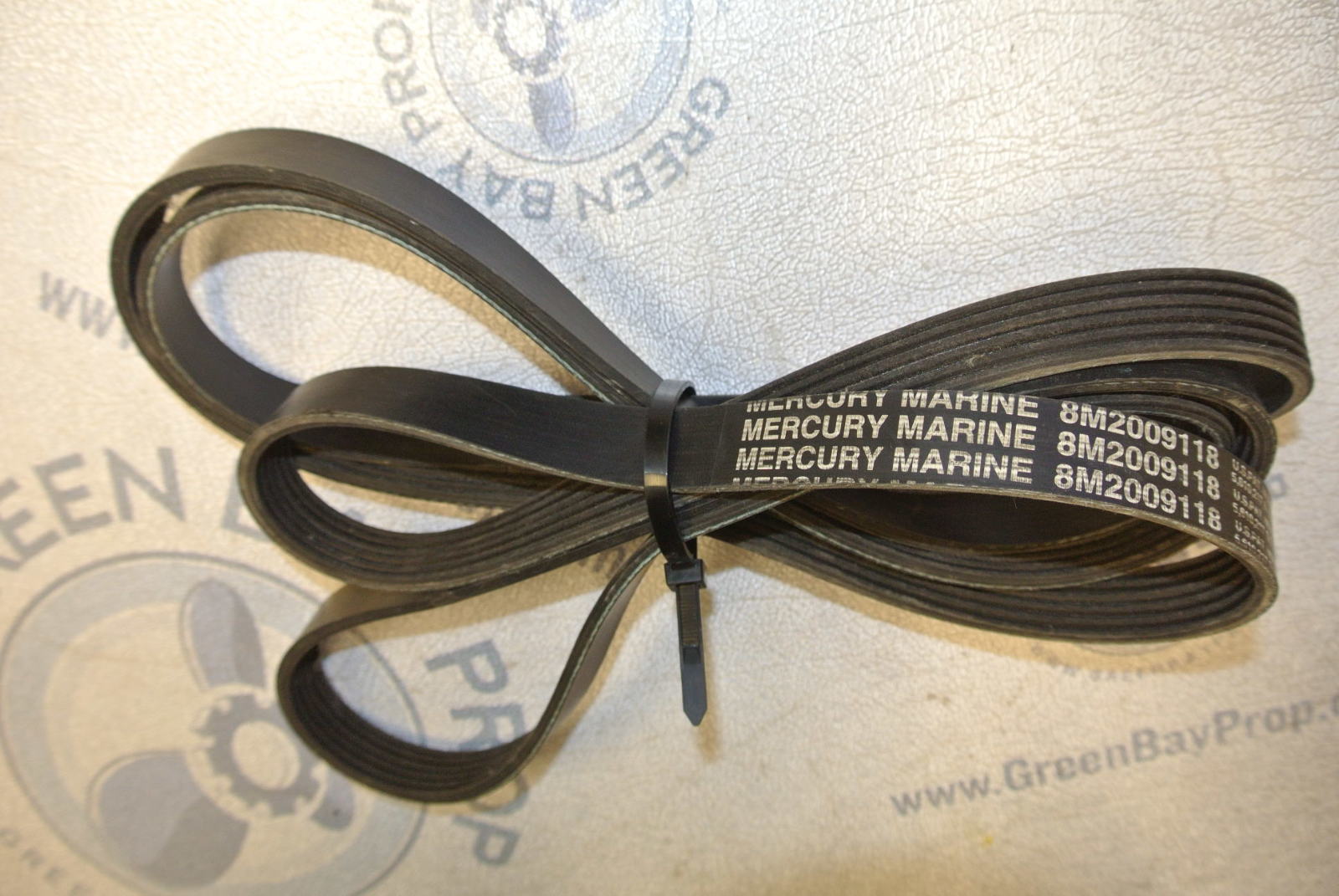 8M2009118 Mercruiser V8 Serpentine Belt GM 496 Green Bay Propeller