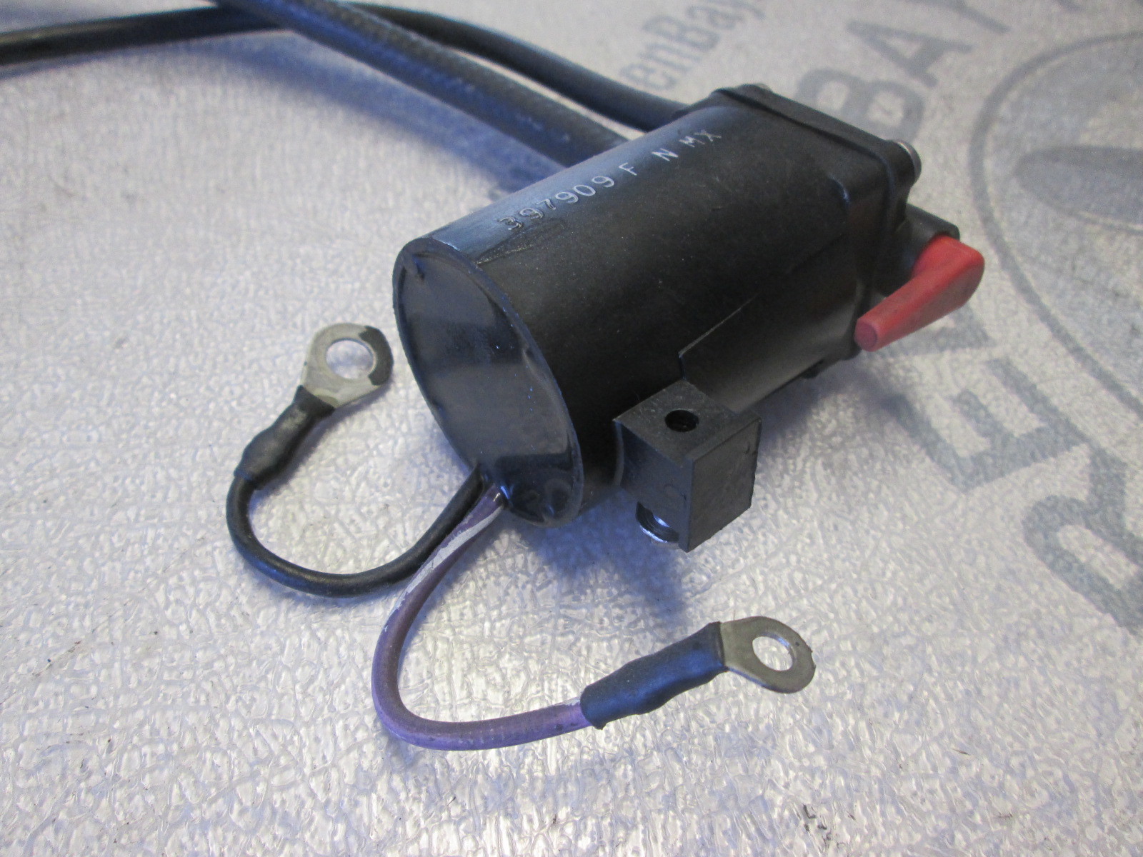 582865 OMC Evinrude Johnson Outboard Fuel Primer Solenoid eBay