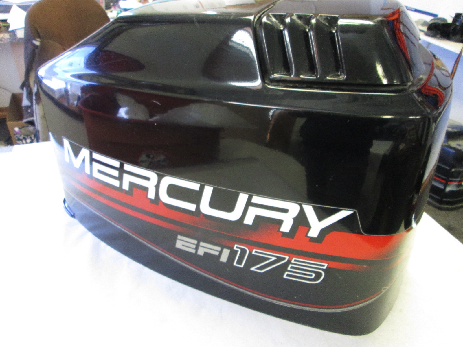 4021827328A 7 Mercury 175 Hp EFI Outboard Top Cowling Engine Hood
