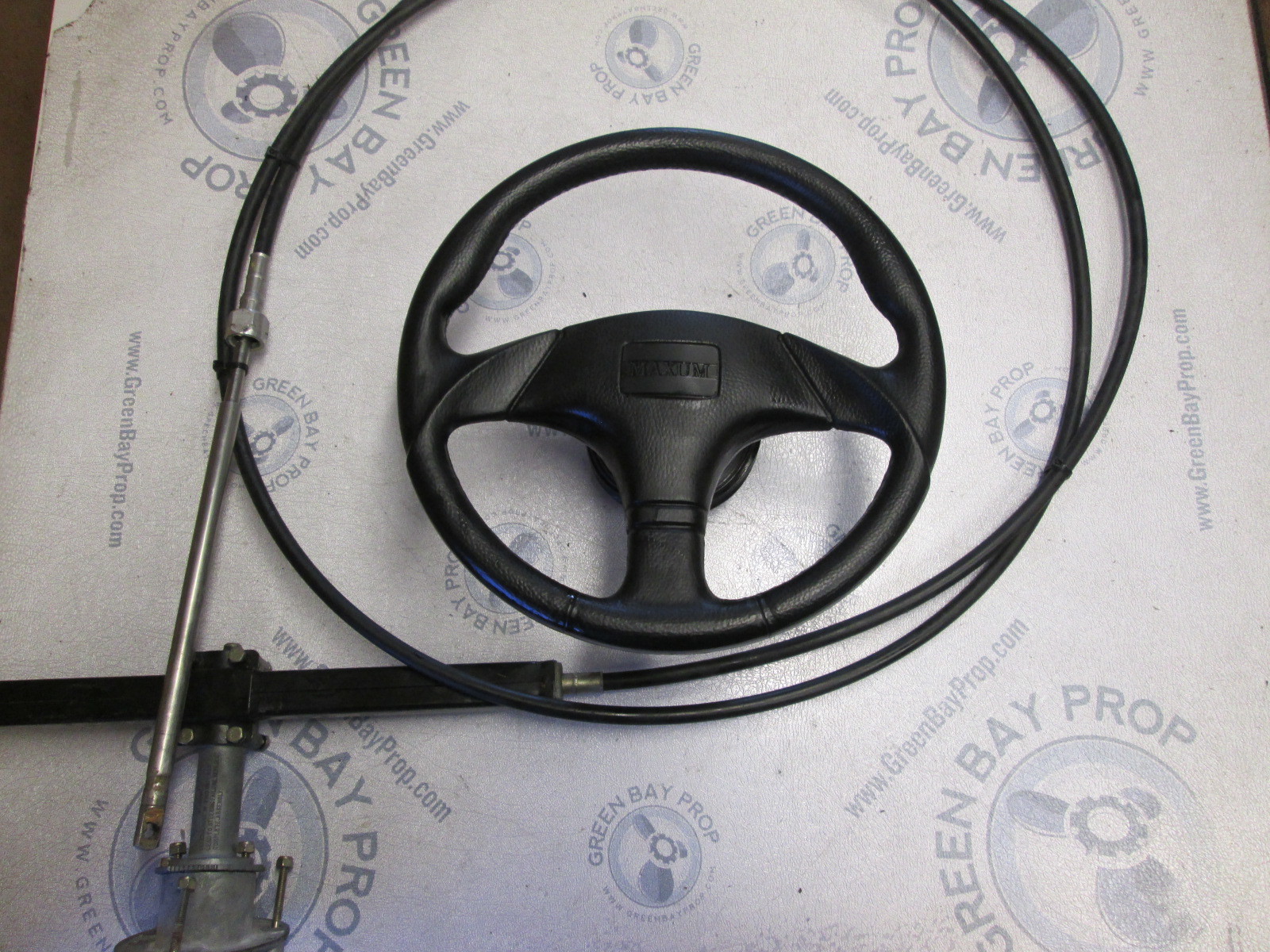 Complete Used Steering System Kit Cable, Rack, Tilt Helm, Steering