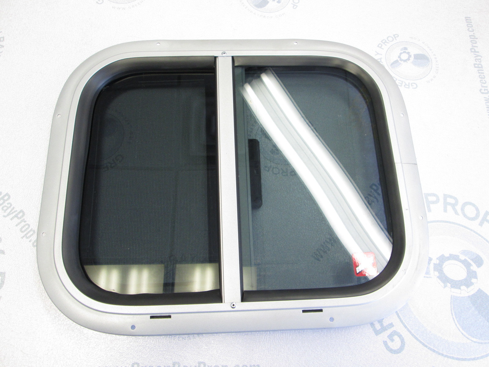 Hehr Boat Cuddy Cabin Sliding Window Tinted Aluminum Green Bay