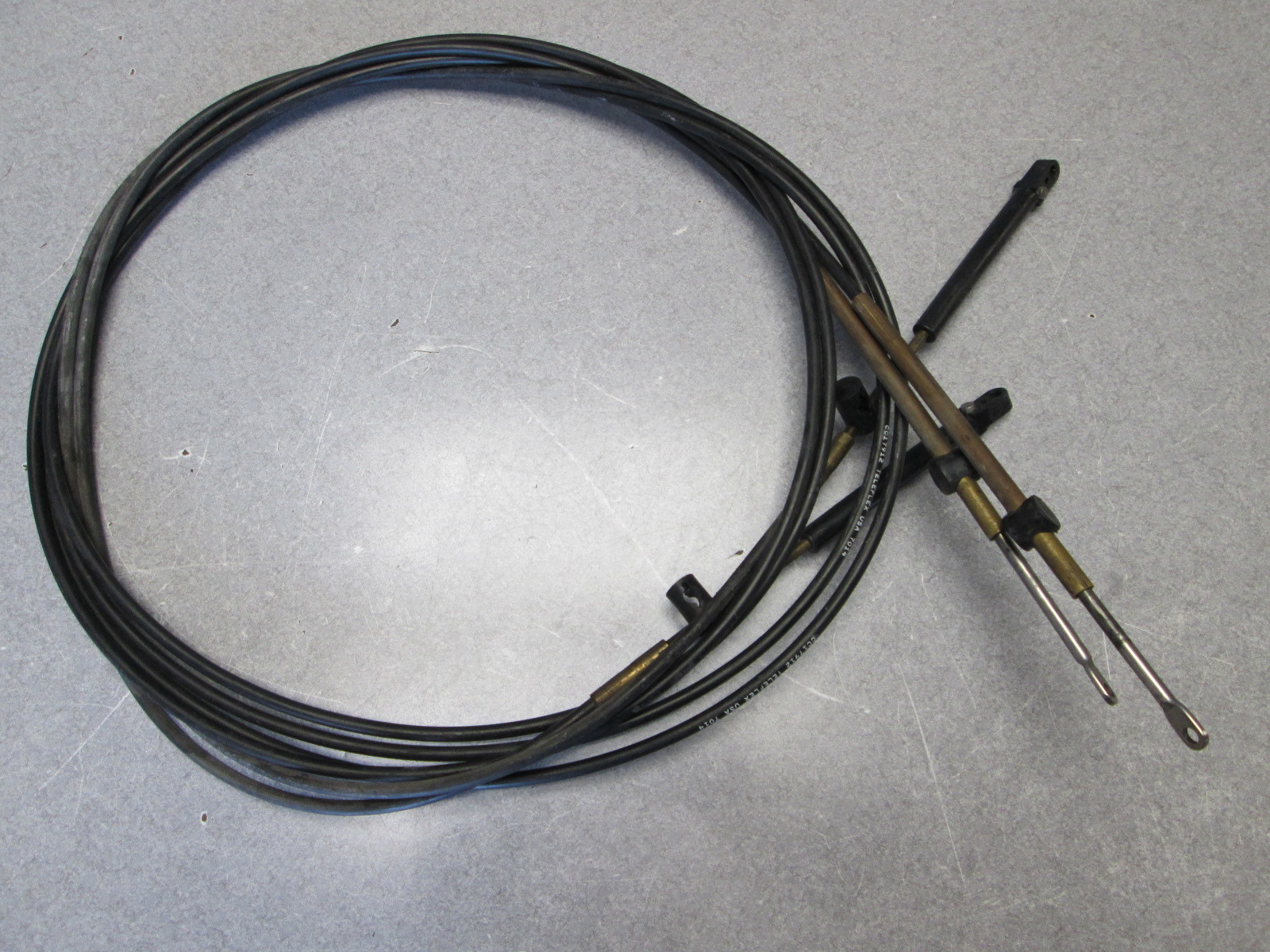 Teleflex 12' Mercury Mercruiser Remote Control Cables CC17912 Green