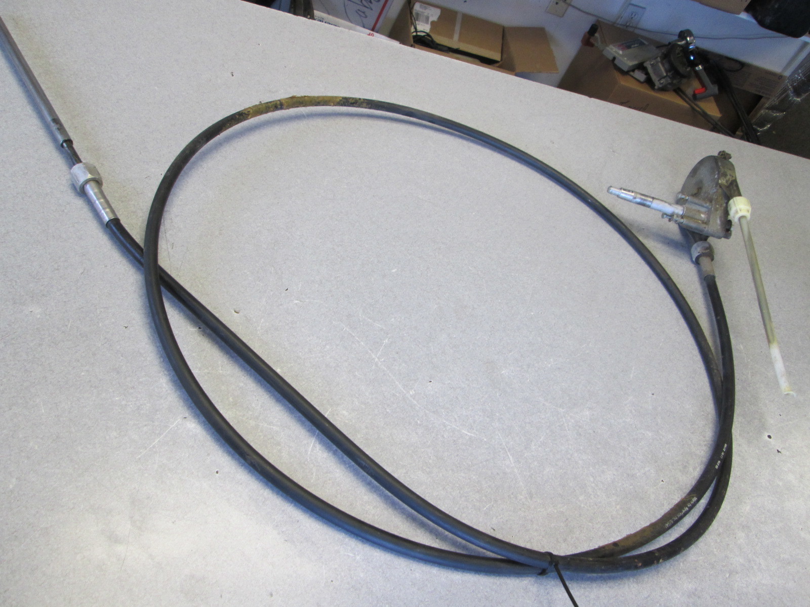 Teleflex 14' Rotary Boat Helm & Steering Cable eBay