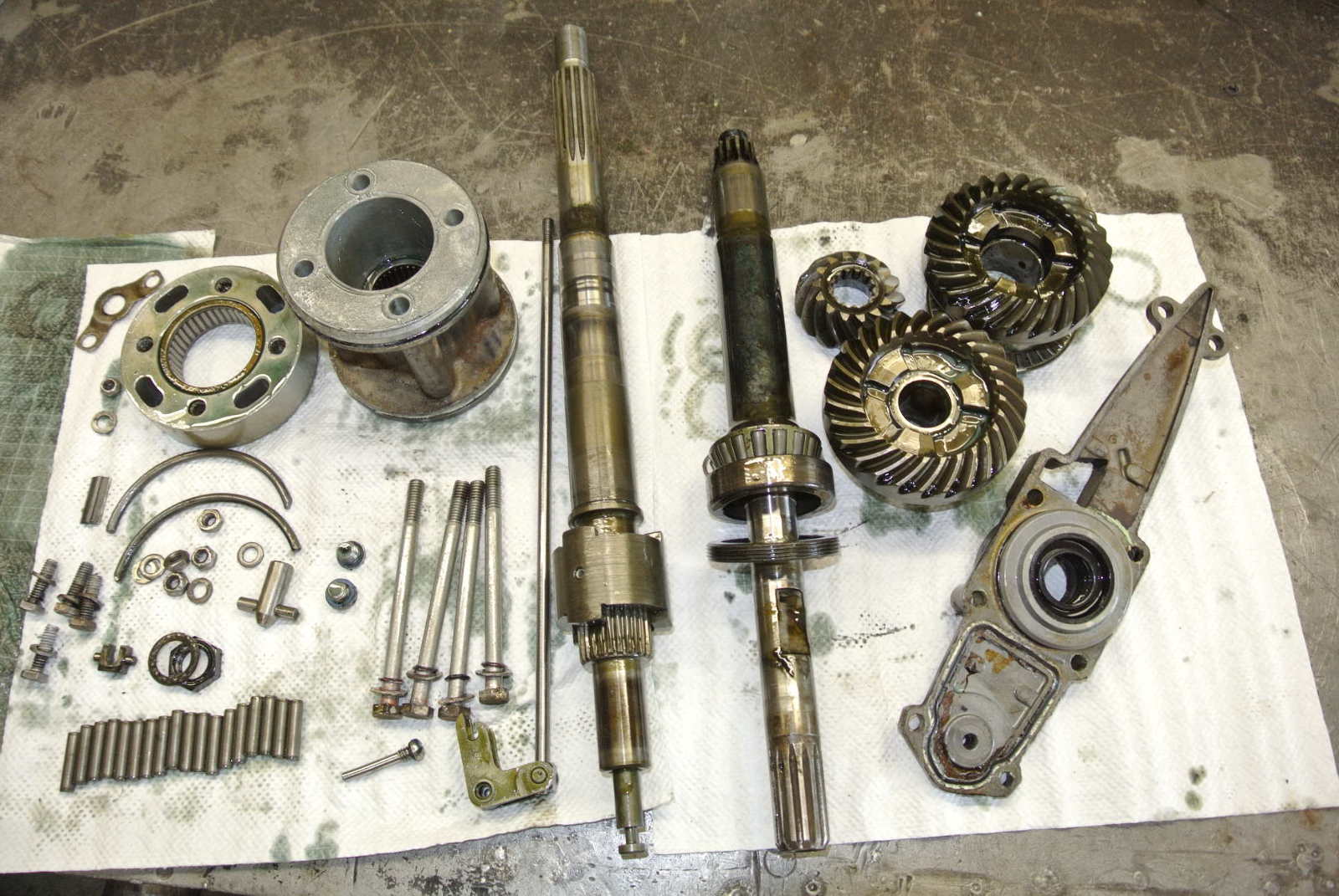 Force LDrive 85 125 Lower Unit Rebuilt Kit 1989 Everything Inside Gear