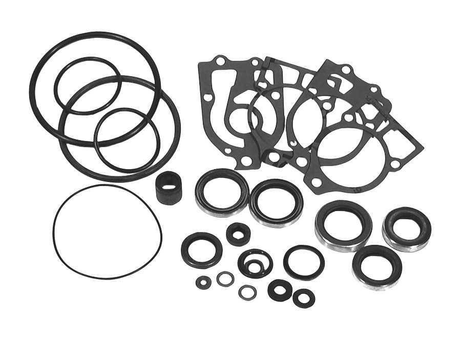 26-16130 25-16131 8150264 95200 Lower Unit Gearcase Seal Kit For