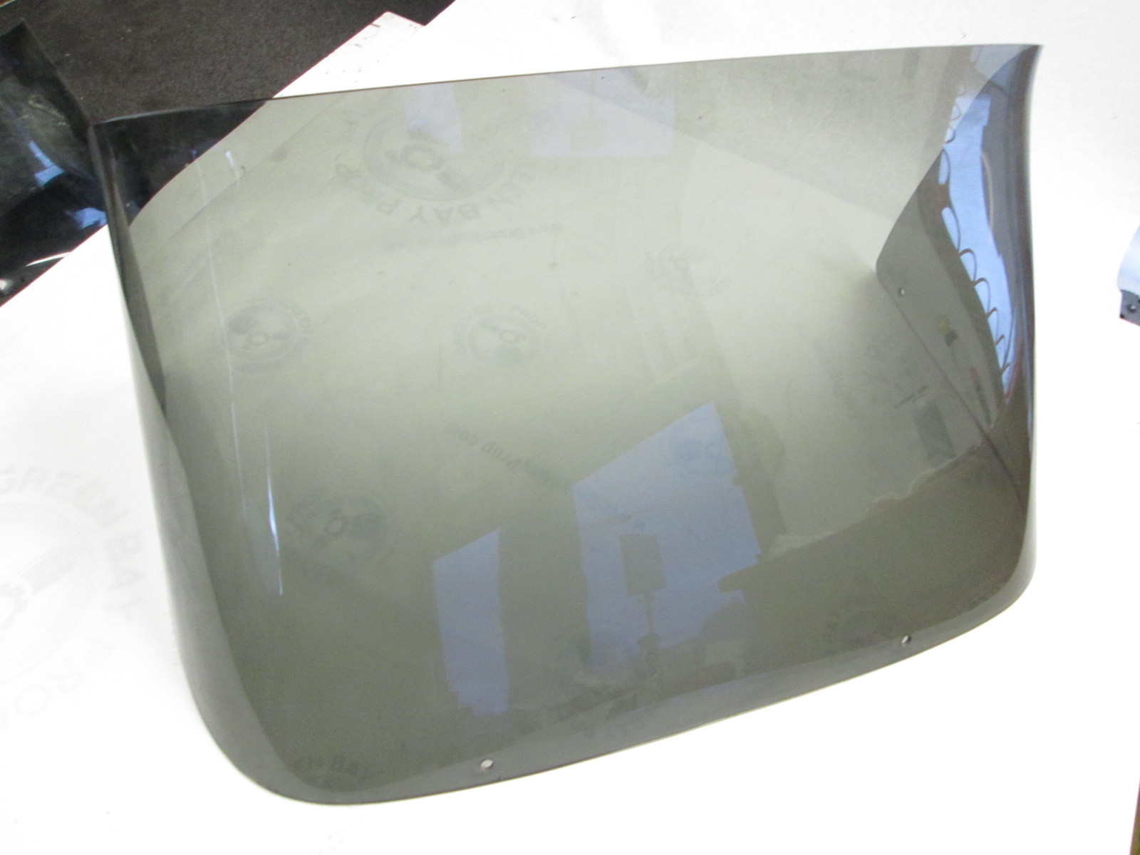 Boat Tinted Windshield Plexiglass Bubble Windscreen 29 3/4" Wide Green Bay Propeller & Marine LLC