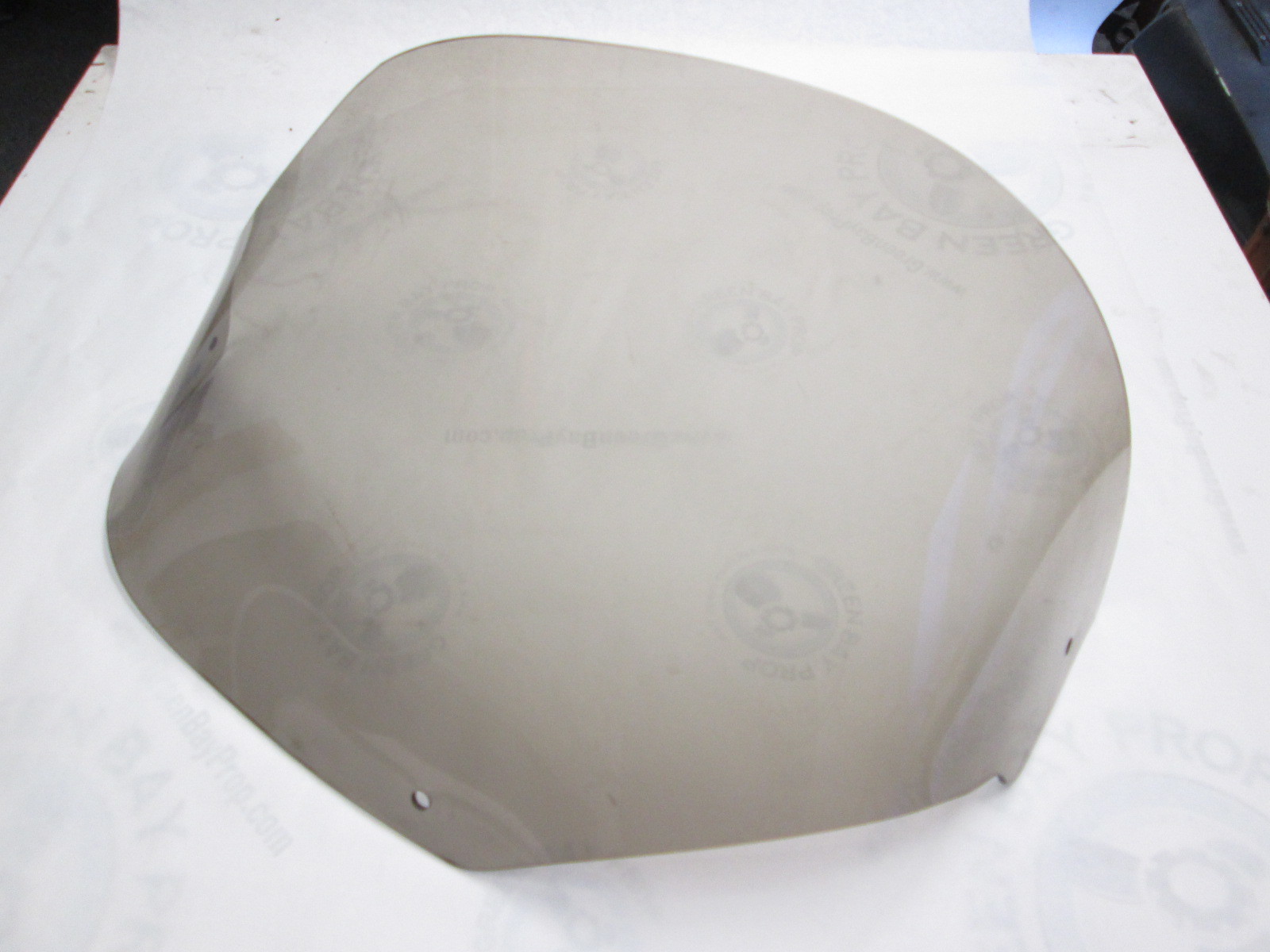 Boat Tinted Windshield Plexiglass Bubble Windscreen 25" Wide Skeeter