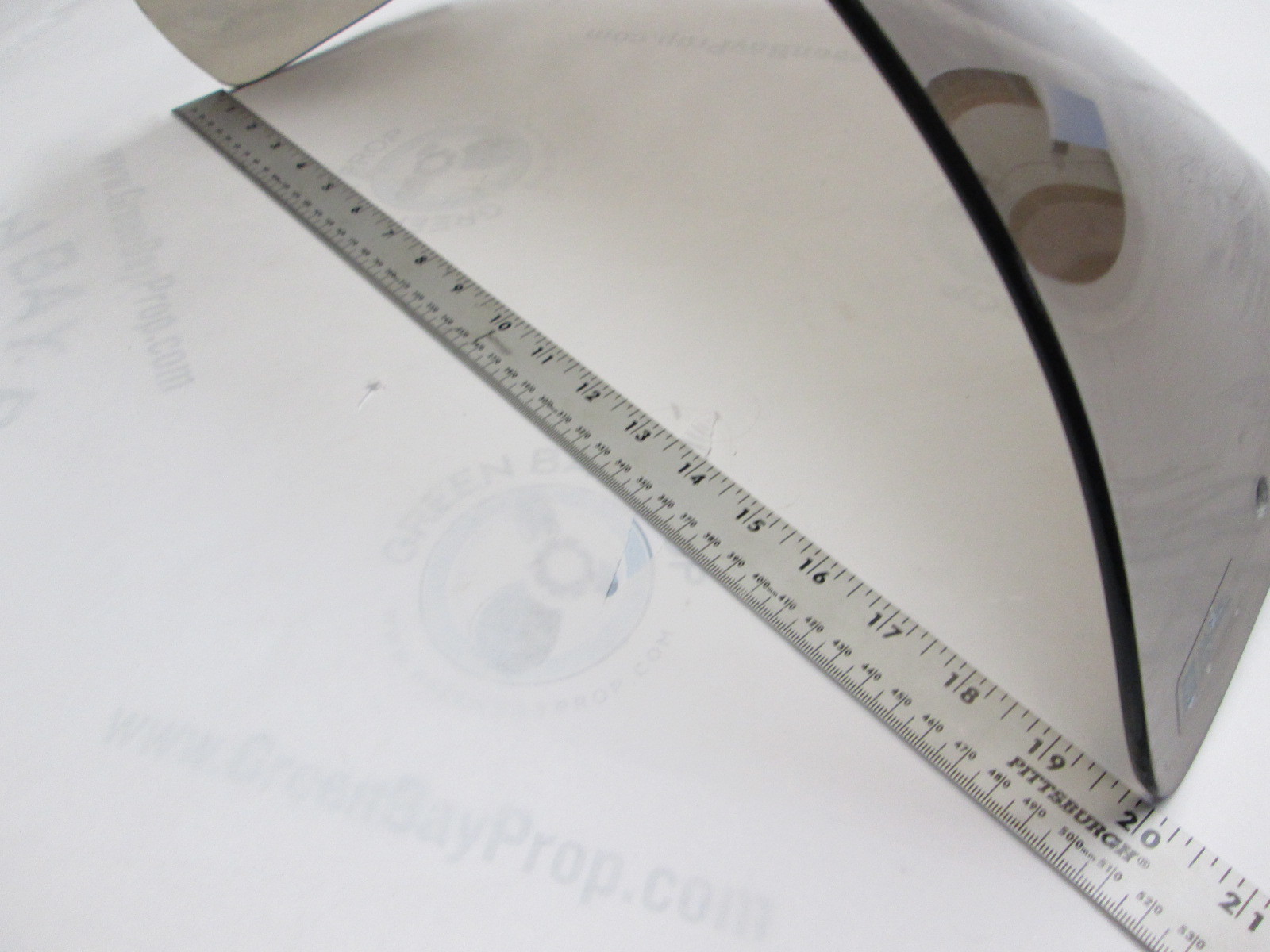 Boat Tinted Windshield Plexiglass Bubble Windscreen 20" Wide Skeeter