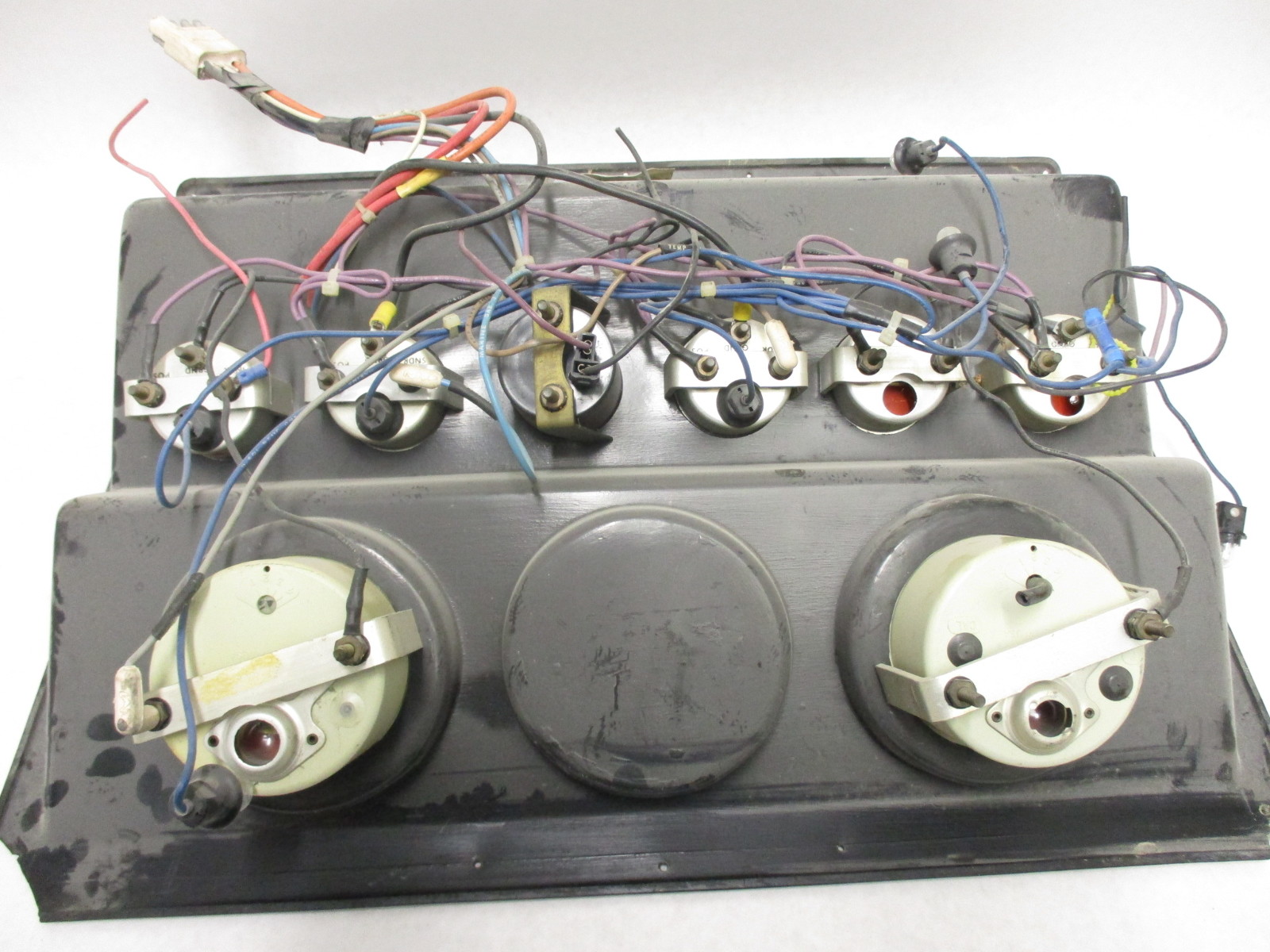 Gauge Panel MPH Temp Oil Fuel Volt Trim Engne Hours Boat Dash eBay