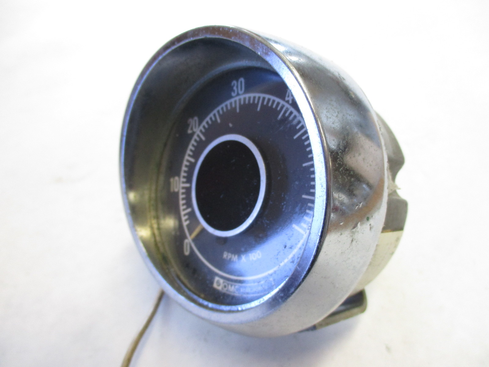 Vintage 1968 Omc Cruiser Boat Tachometer Rpm Gauge