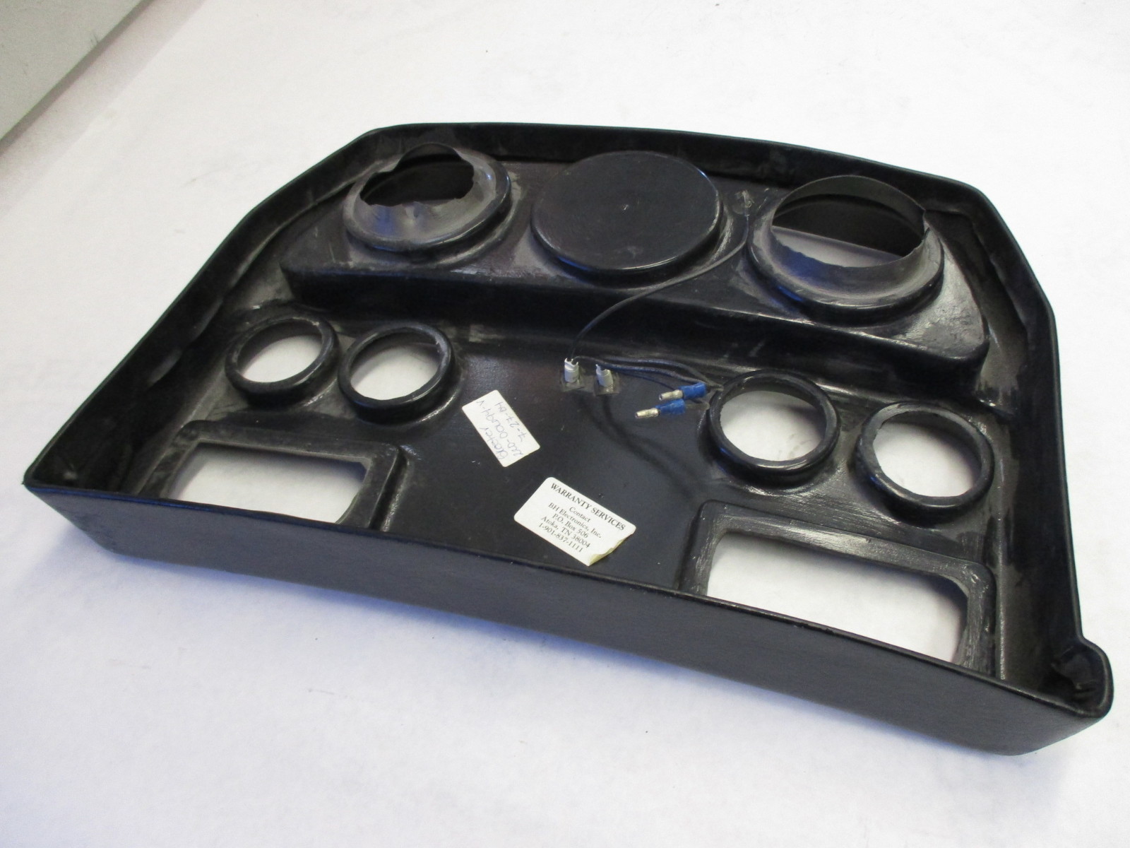 Black Skeeter Dash Gauge Panel Diver Side 19" x 13' eBay