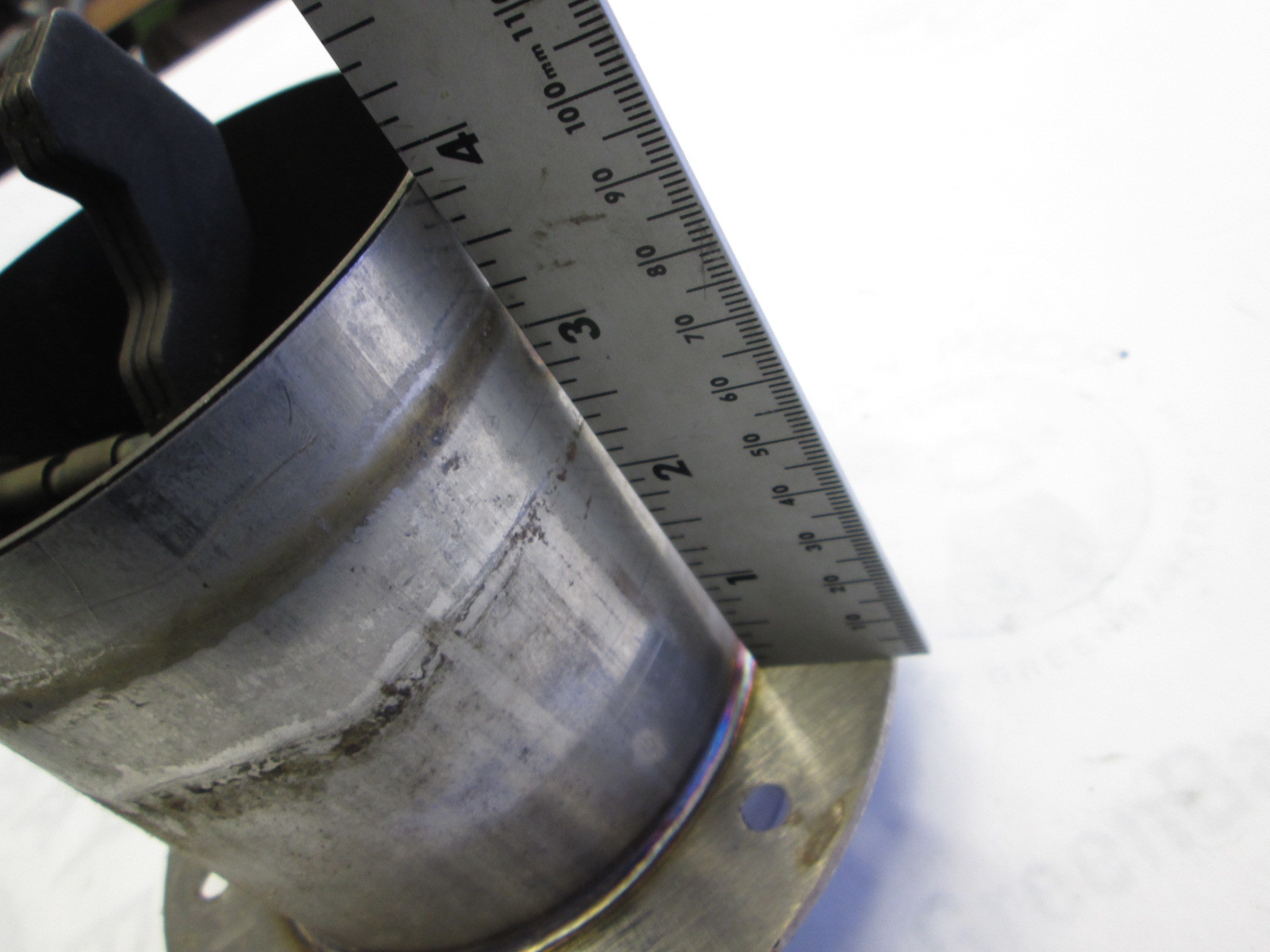 Boat Through Hull Exhaust Tips Stainless Steel for 4" Hose Green Bay Propeller & Marine LLC