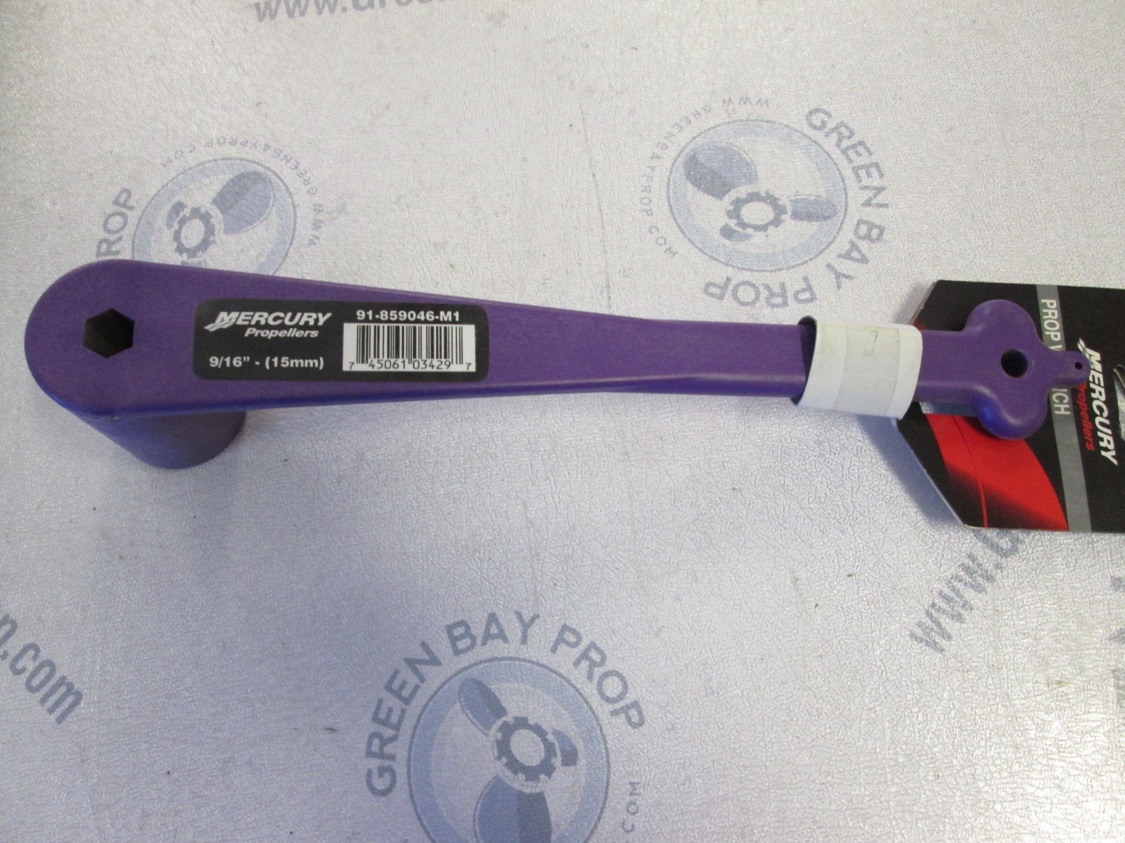 91859046M1 Fits Mercury Floating Prop Wrench 9/16" Purple Green Bay