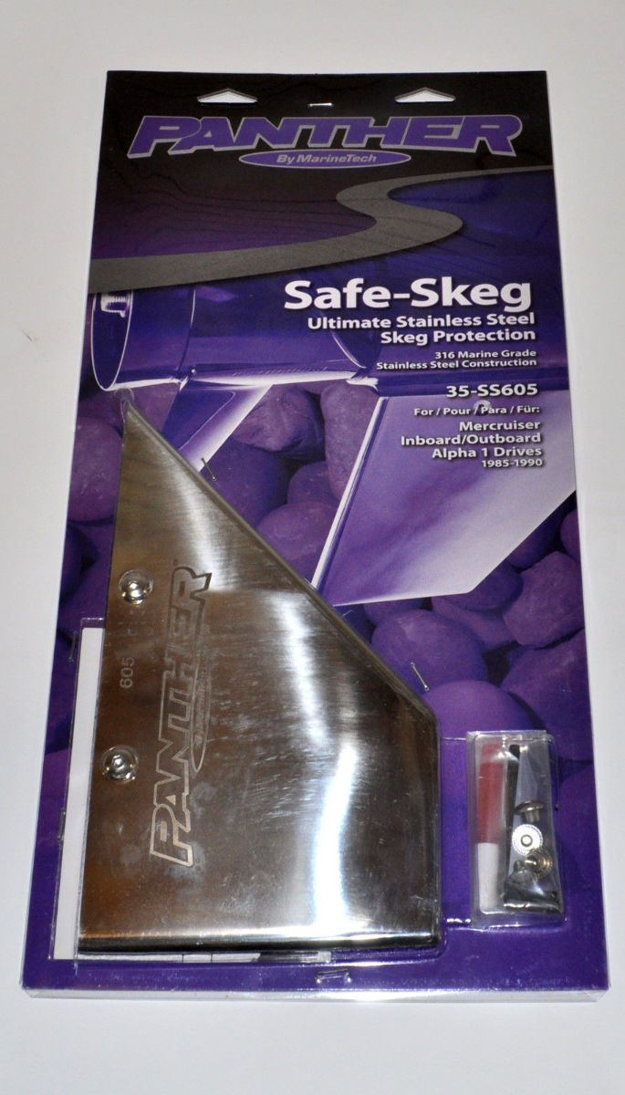 35SS605 Panther Fits Mercruiser Alpha 1 Safe Skeg Stainless