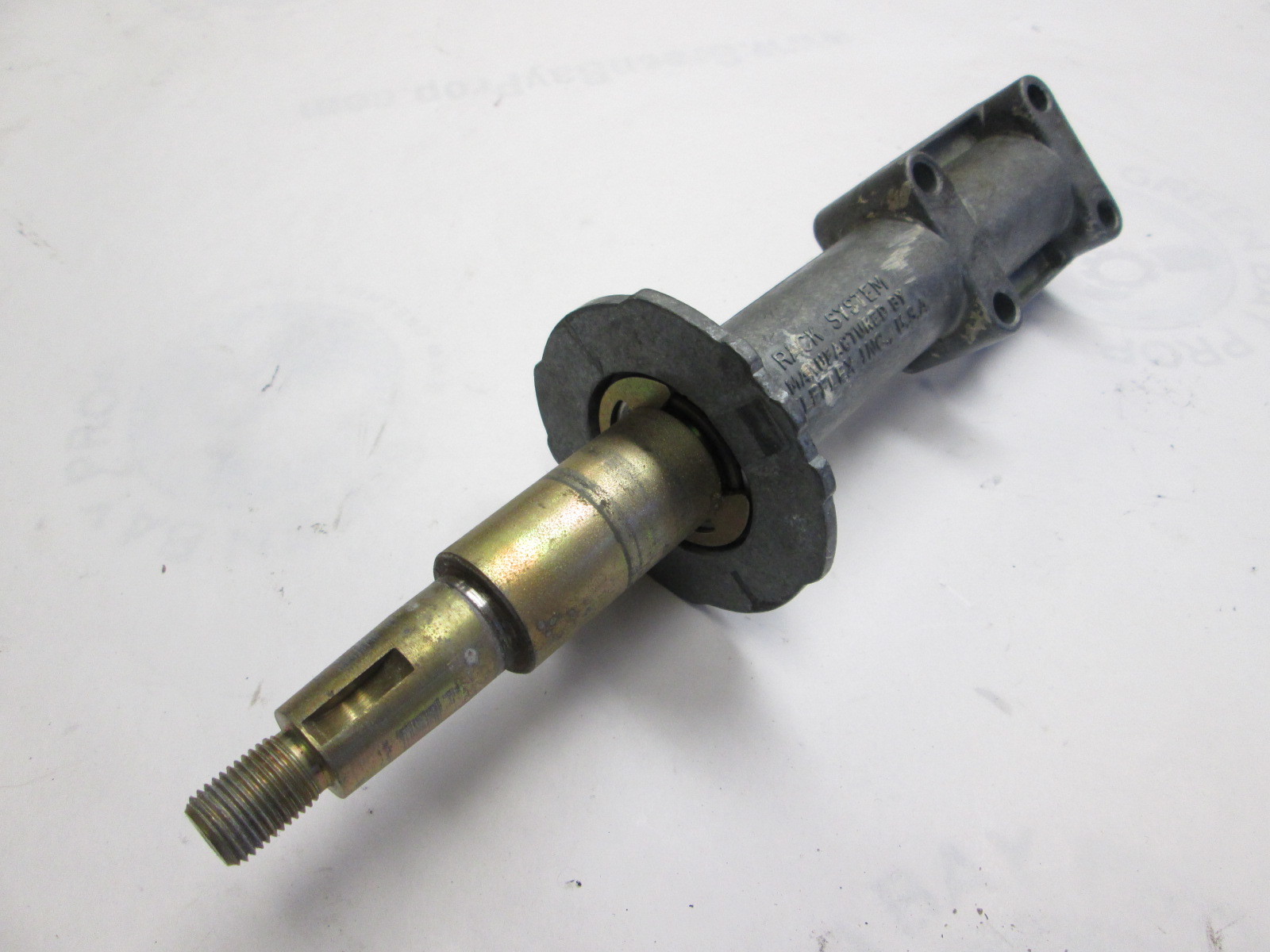 Teleflex Rack & Pinion Boat Steering Cable Helm Threaded Shaft w/Half