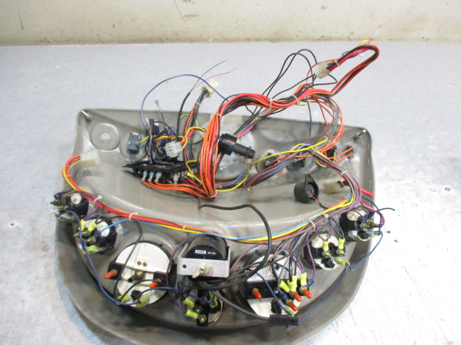 1998 Glastron GS 205 Boat Dash Panel Instrument Cluster Gauges Switches