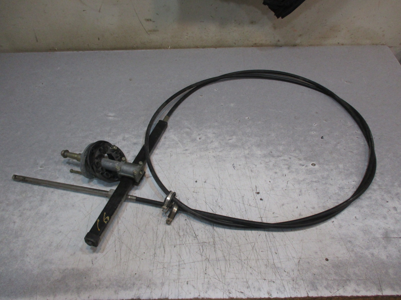 Teleflex SSC12416 16 Ft Rack/Pinion Steering Cable & Helm eBay