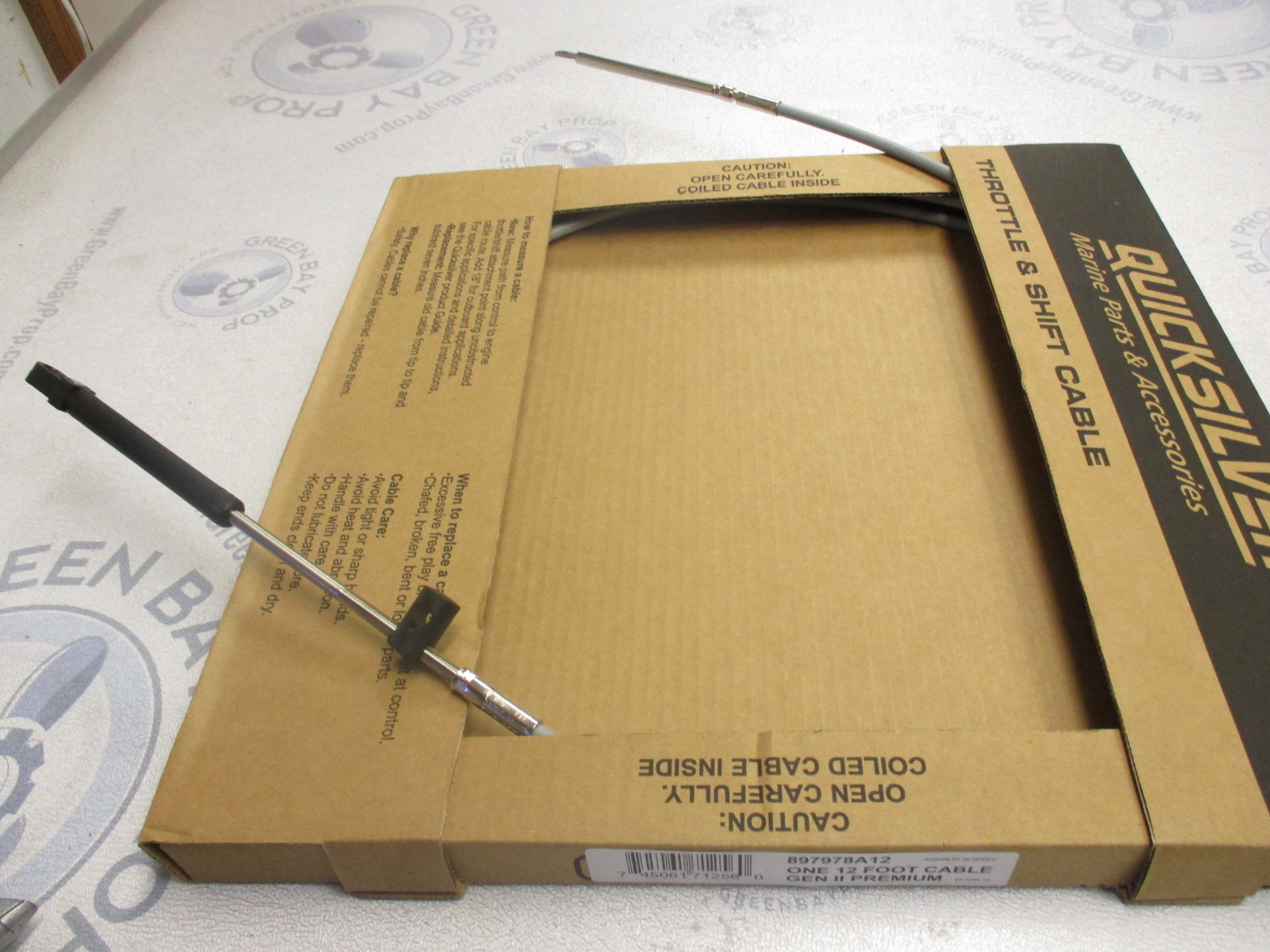 897978A12 12 Ft Shift/Throttle Cable Fits Mercury Mariner Fits