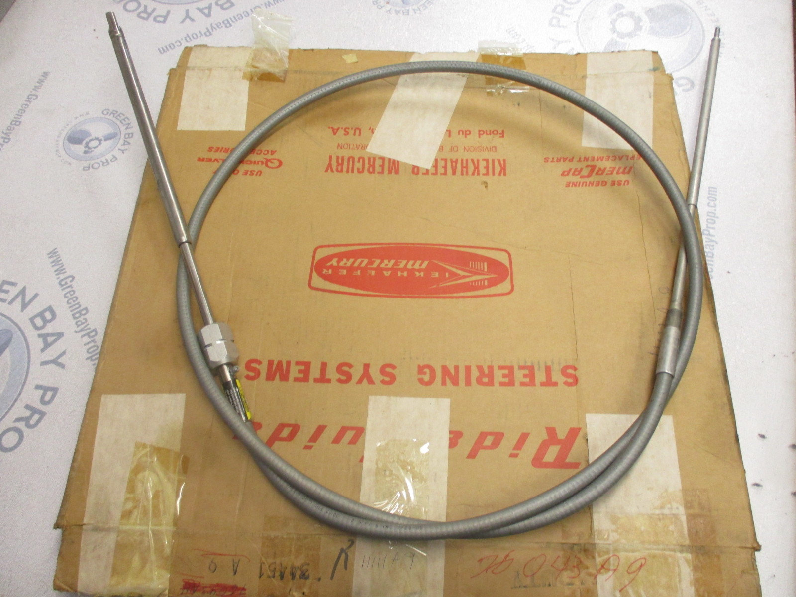 11111A9 Fits Mercury Quicksilver Ride Guide Rack Steering Cable 9 Ft