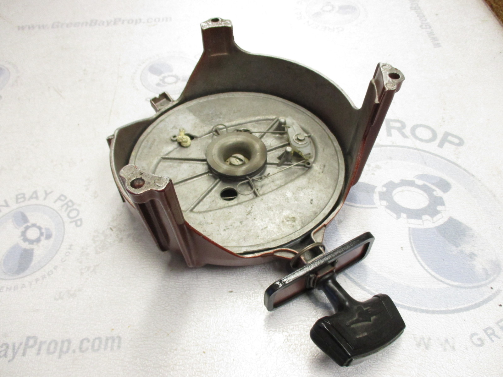 277555 Johnson Evinrude Outboard Recoil Rewind Rope Pull Start 1950's 5