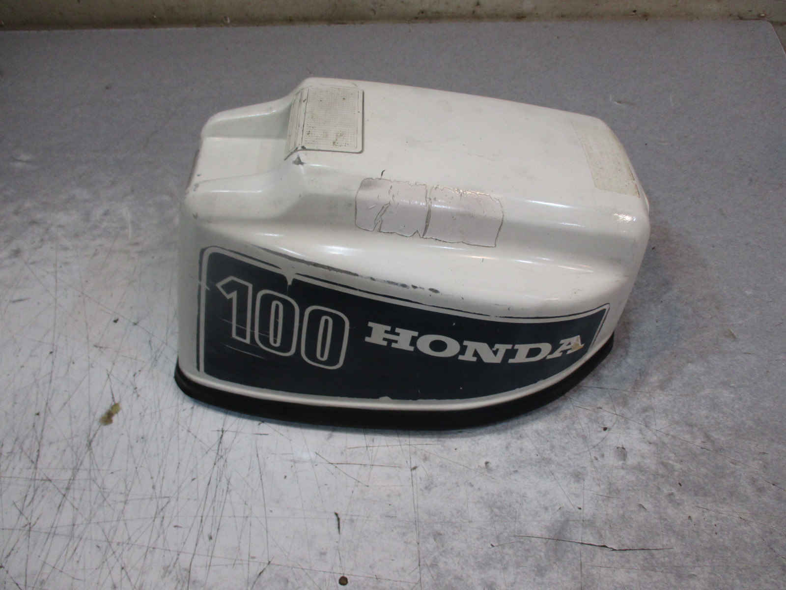 Honda Outboard B100 10 HP Top Engine Motor Cover Cowl Hood Green Bay
