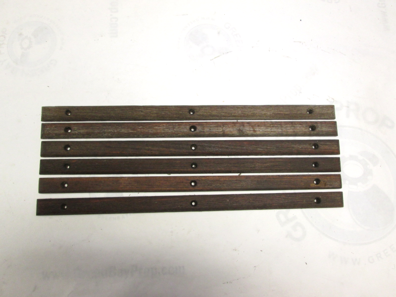 Boat Teak Wood Deck Wall Insert Trim 16" x 7/8 inch 1987 Four Winns 170