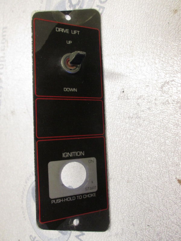 1989 Bayliner Capri Boat Dash Ignition Switch Panel W/O Key Switch eBay