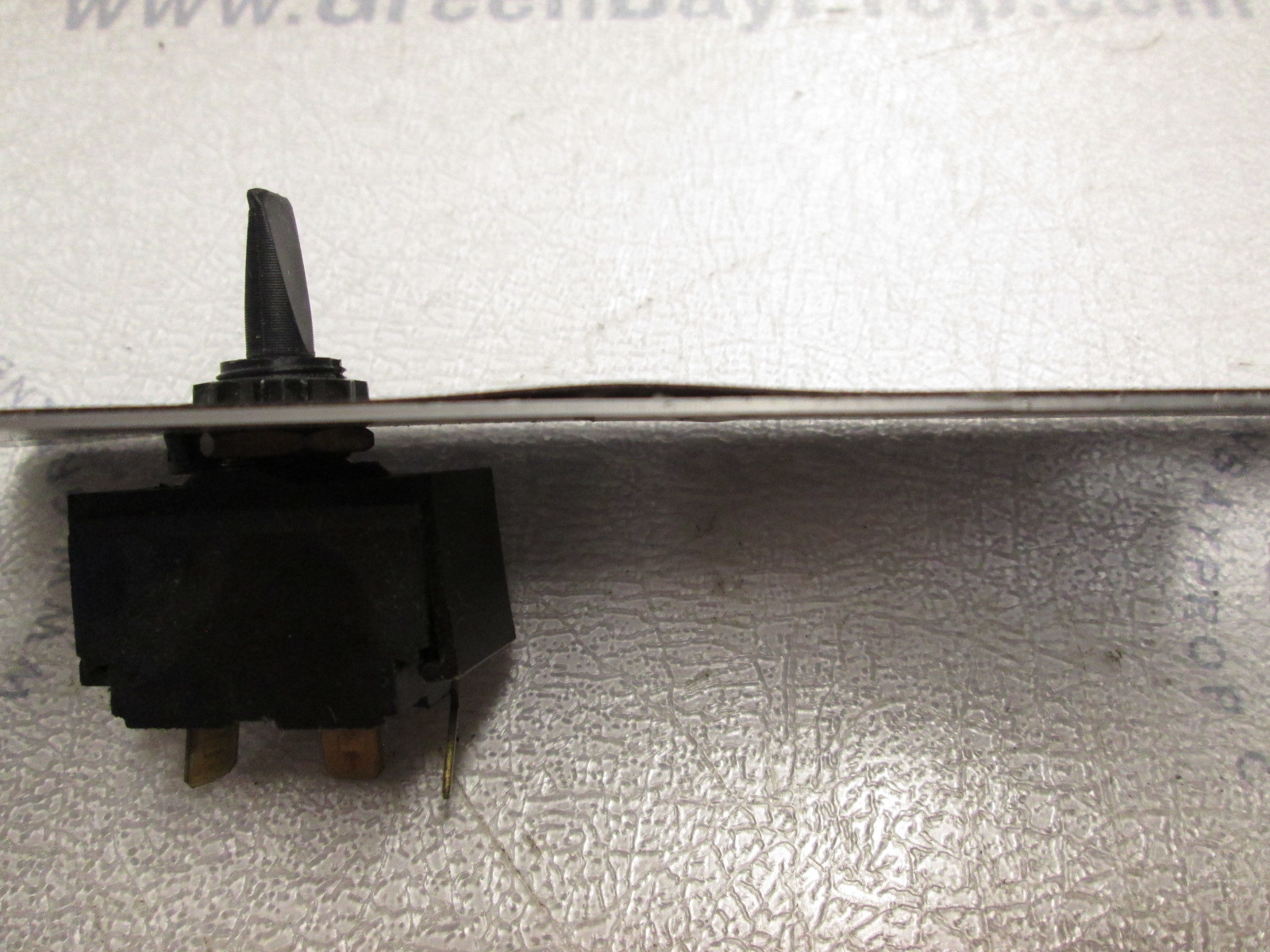 1987 Bayliner Capri Boat Dash Ignition Key Switch Panel W/O Ignition