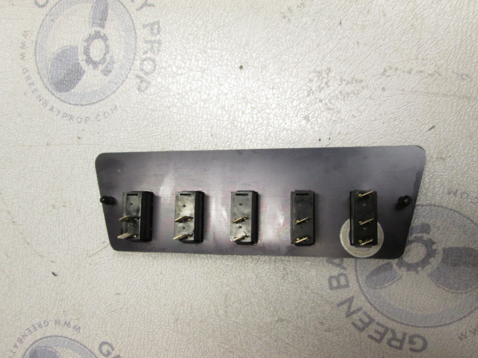 Dash Panel Switches for 1989 Bayliner Capri Boat Green Bay Propeller