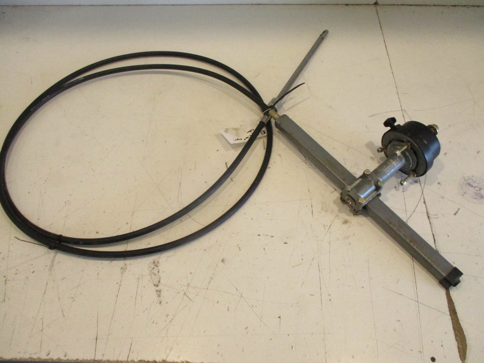Teleflex SSC12414 Rack & Pinion Steering Cable & Helm 14FT Green Bay Propeller & Marine LLC