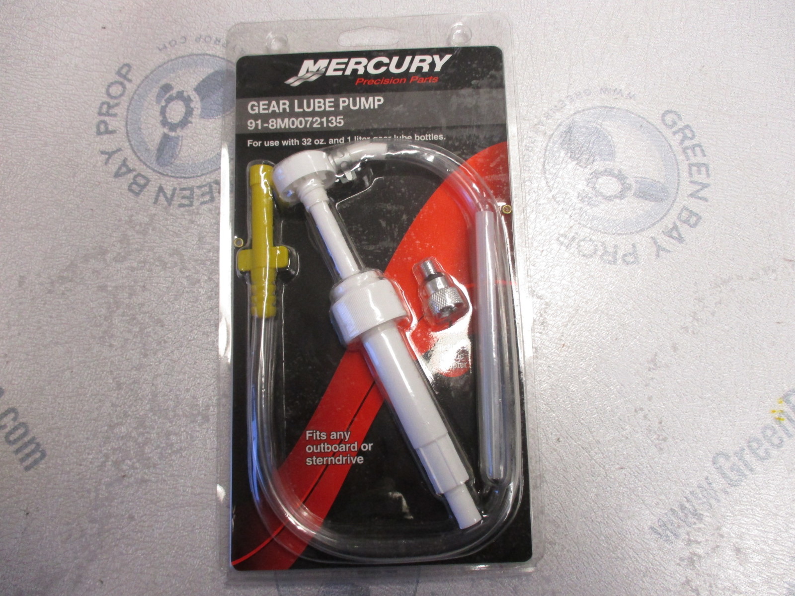918M0072135 Mercury Gear Lube Pump Includes Metric Adapter Green Bay