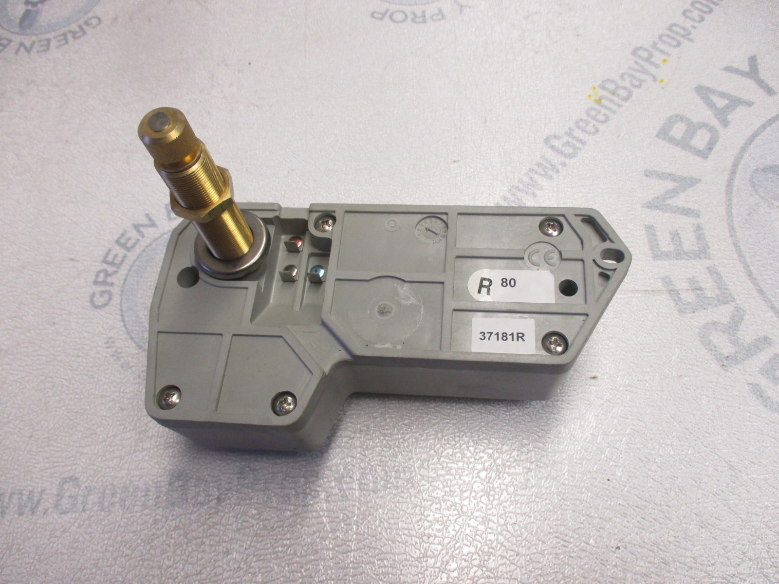 37181R 12V 1000 AFI Waterproof Marine Boat Wiper Motor 2.5" Shaft Green Bay Propeller & Marine LLC