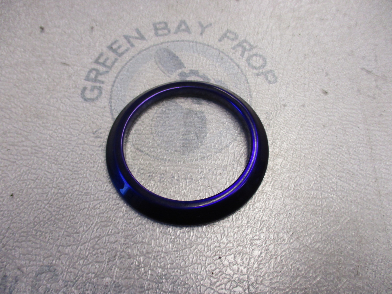 Purple Aluminum Marine Boat Gauge Bezel 2 1/4" Green Bay Propeller