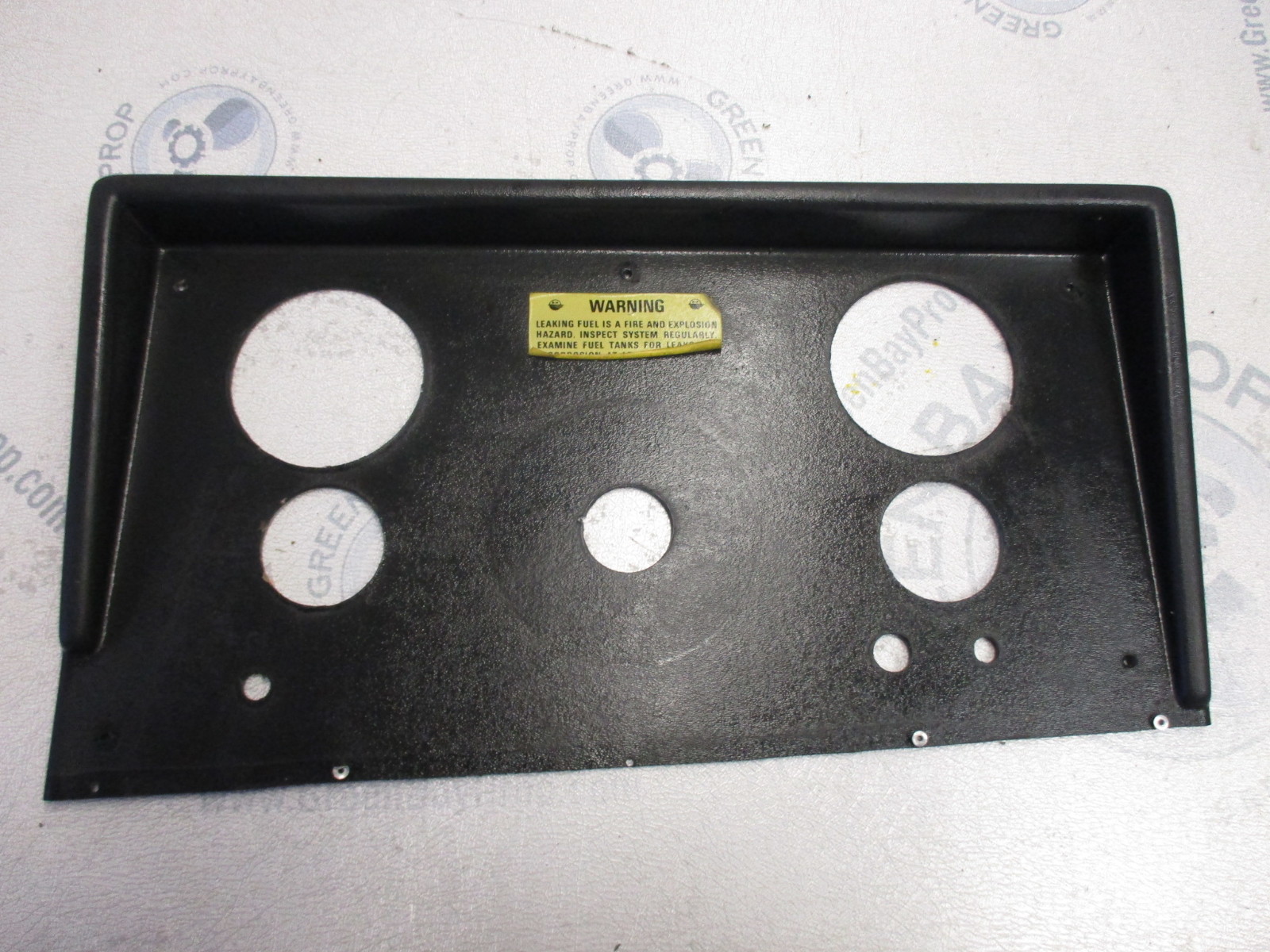 Vintage Marine Boat Dashboard Gauge Panel Green Bay Propeller