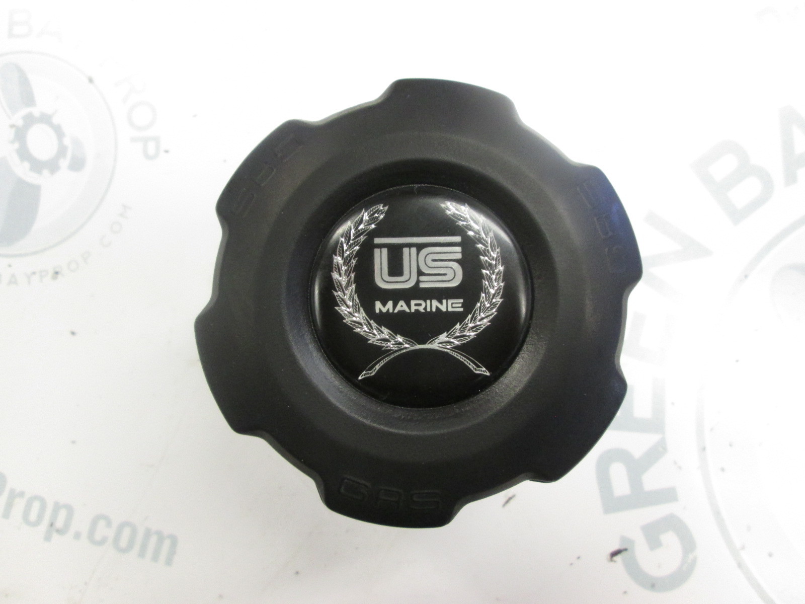 US Marine Bayliner Fuel Filler Neck and Gas Cap with Logo Green Bay