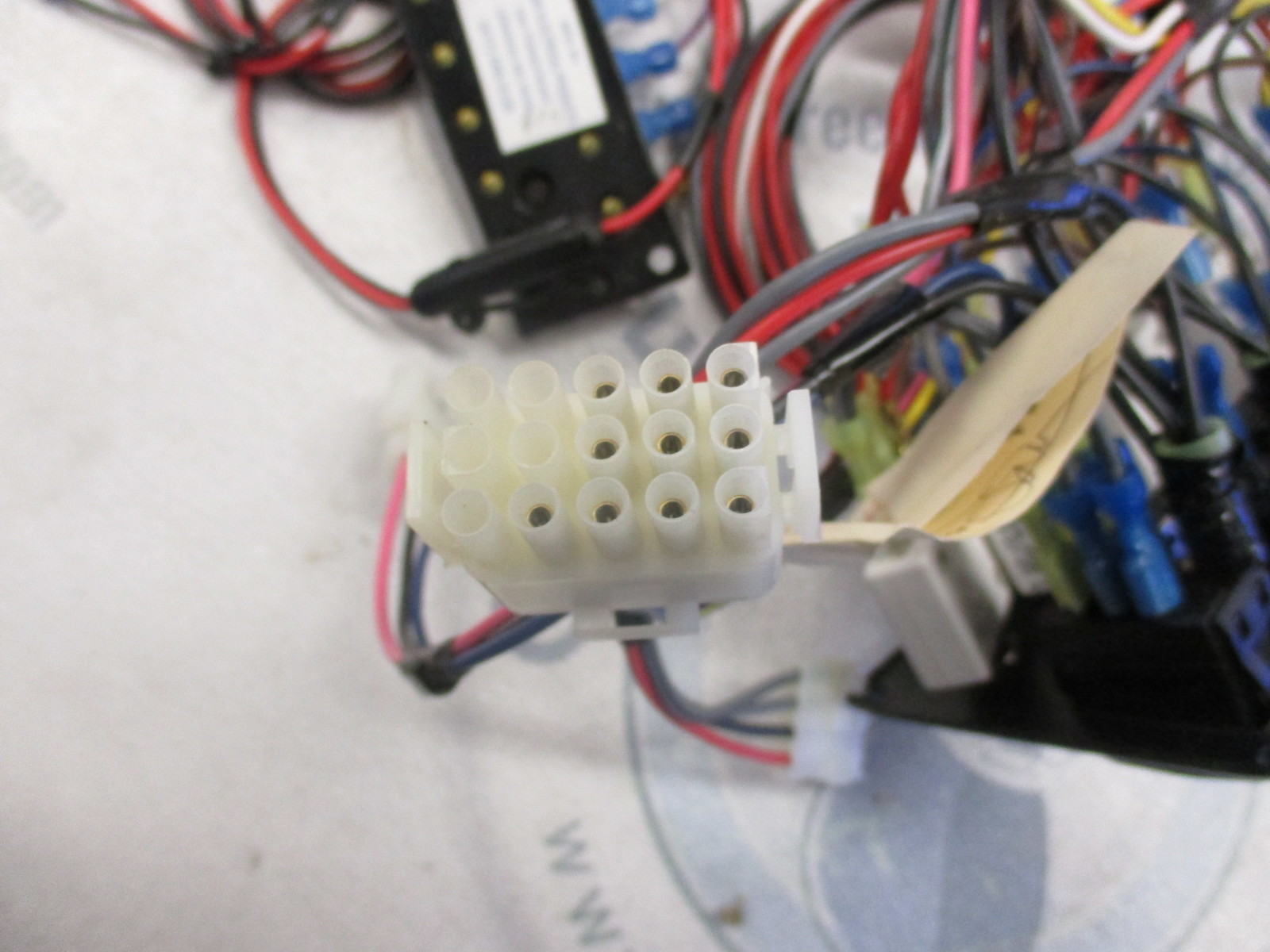 New NOS Marine Boat Switch Panel and Fuse Block Wood Grain Finish eBay